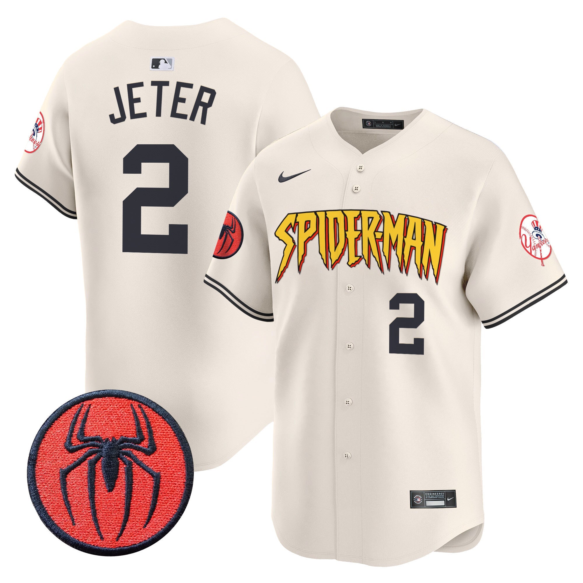 Men’s New York Spider-Man Vapor Premier Limited Jersey