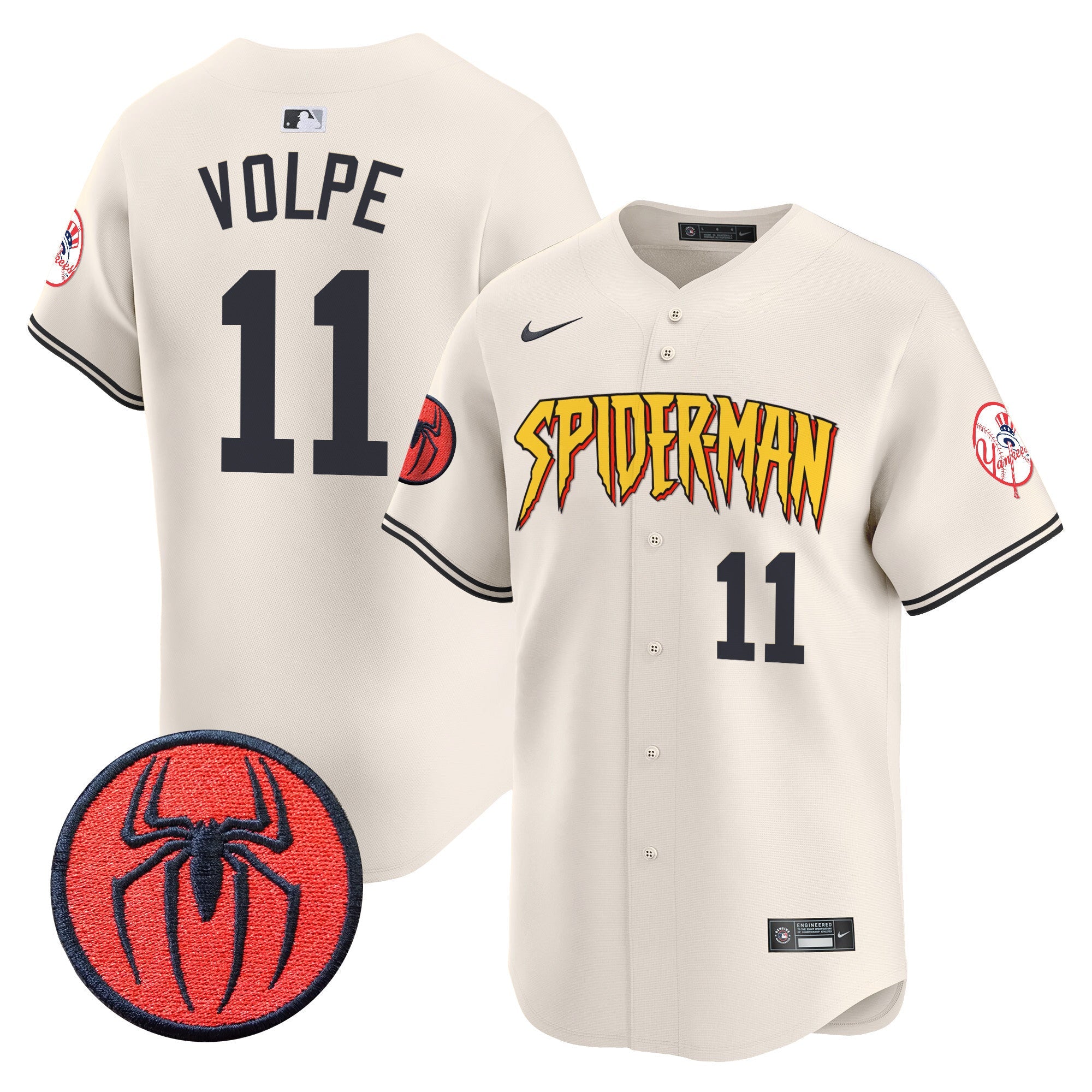 Men’s New York Spider-Man Vapor Premier Limited Jersey