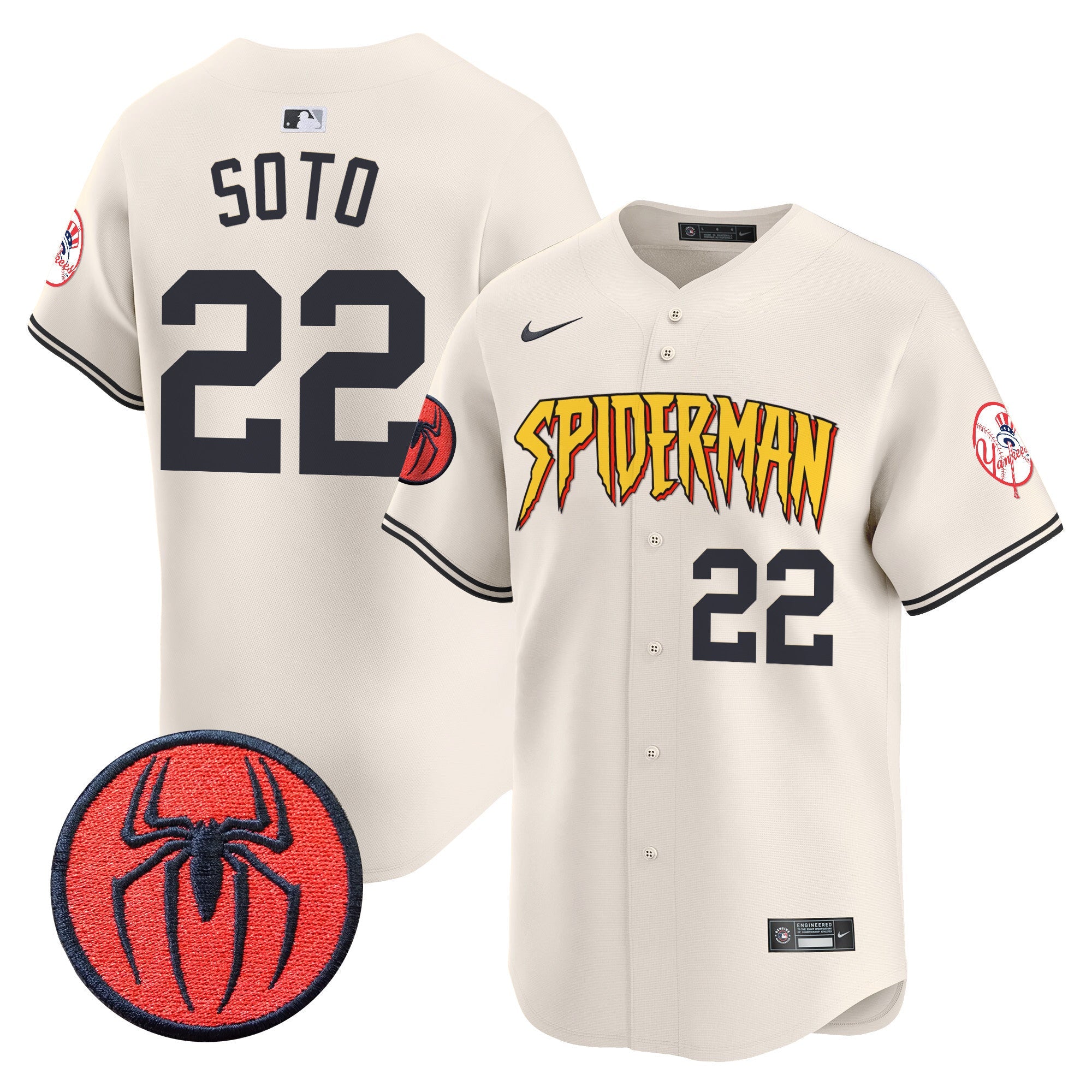 Men’s New York Spider-Man Vapor Premier Limited Jersey