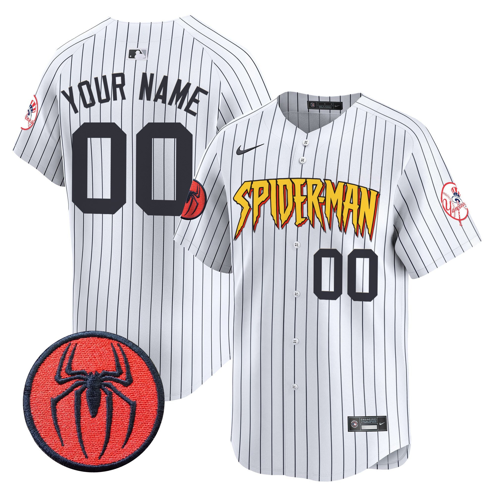 New York Spider-Man Vapor Premier Limited Custom Jersey