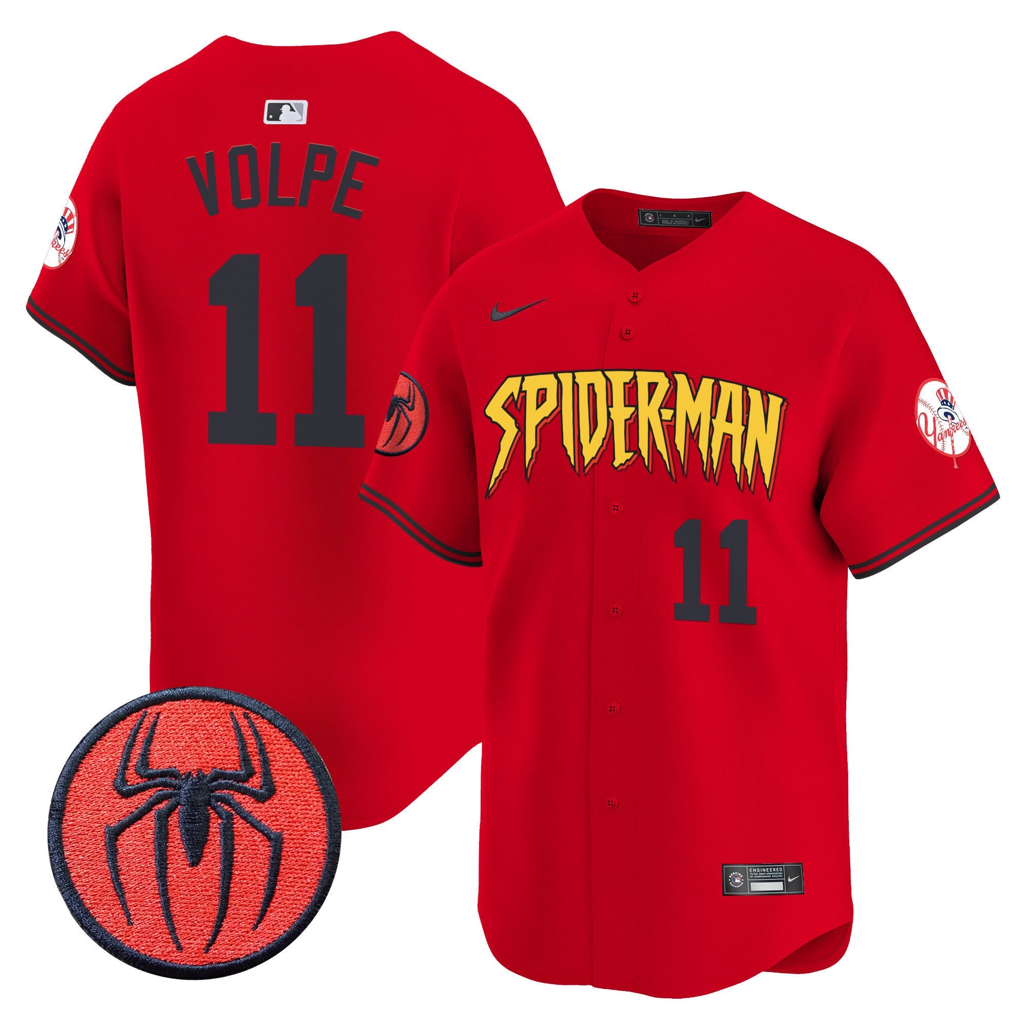 Men’s New York Spider-Man Vapor Premier Limited Jersey