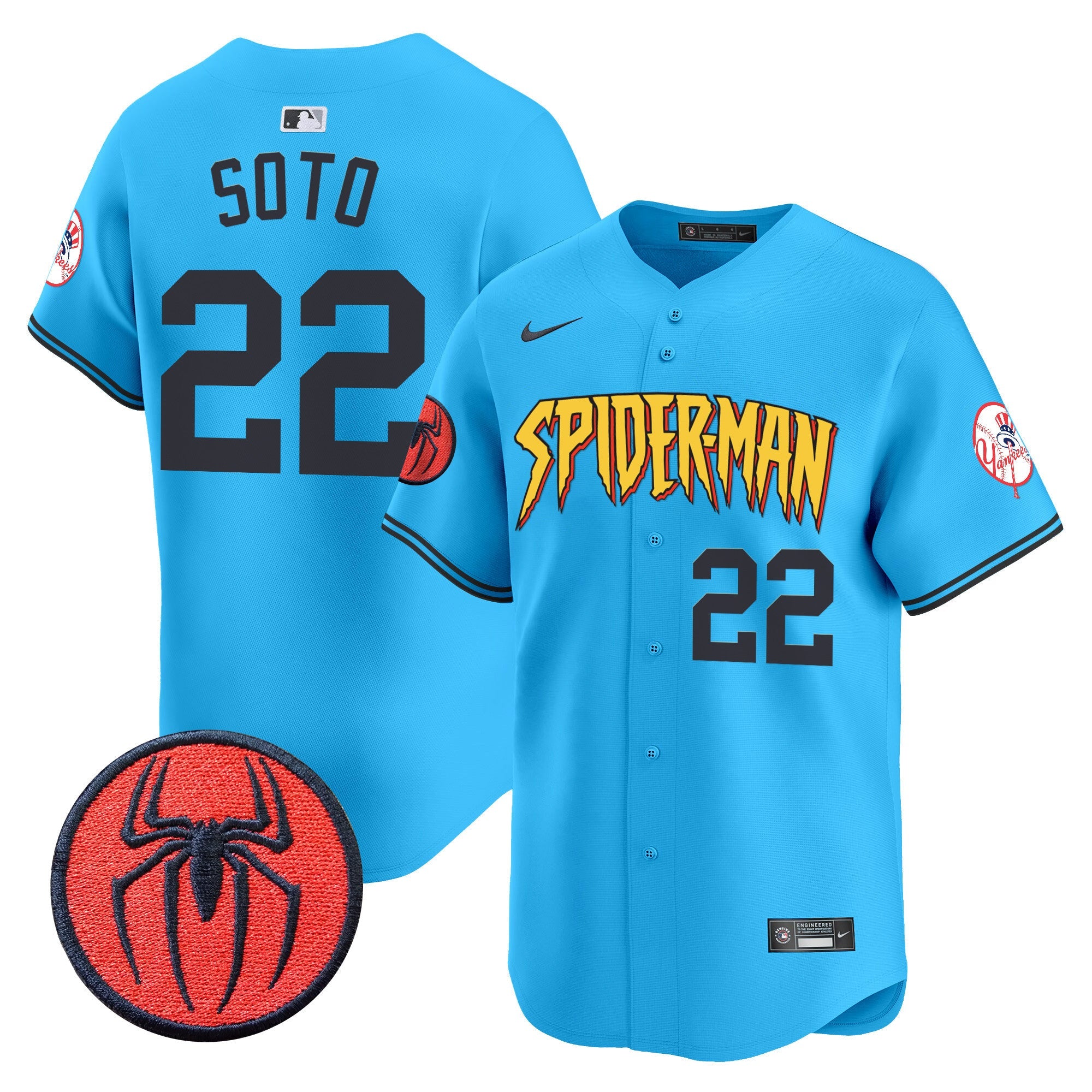 Men’s New York Spider-Man Vapor Premier Limited Jersey
