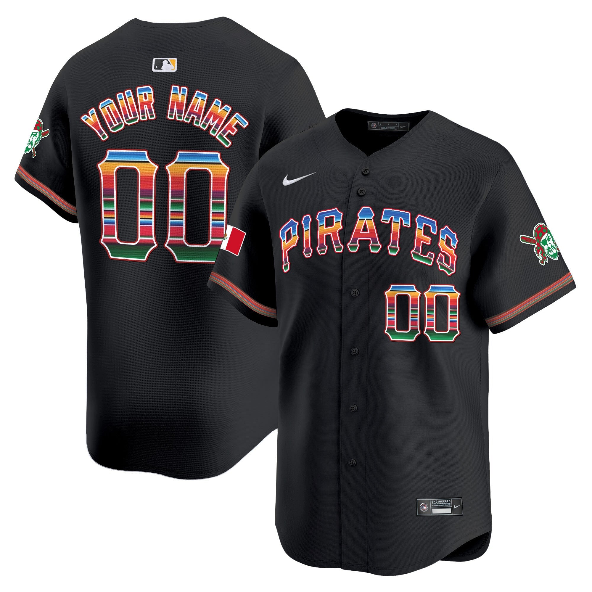Pittsburgh Mexico Vapor Premier Limited Custom Jersey