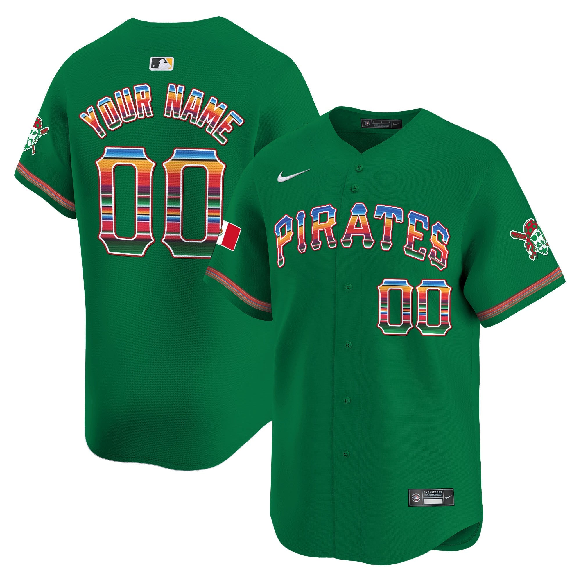 Pittsburgh Mexico Vapor Premier Limited Custom Jersey