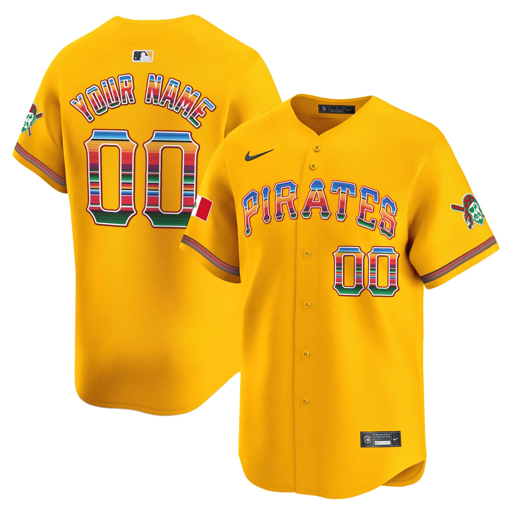 Pittsburgh Mexico Vapor Premier Limited Custom Jersey