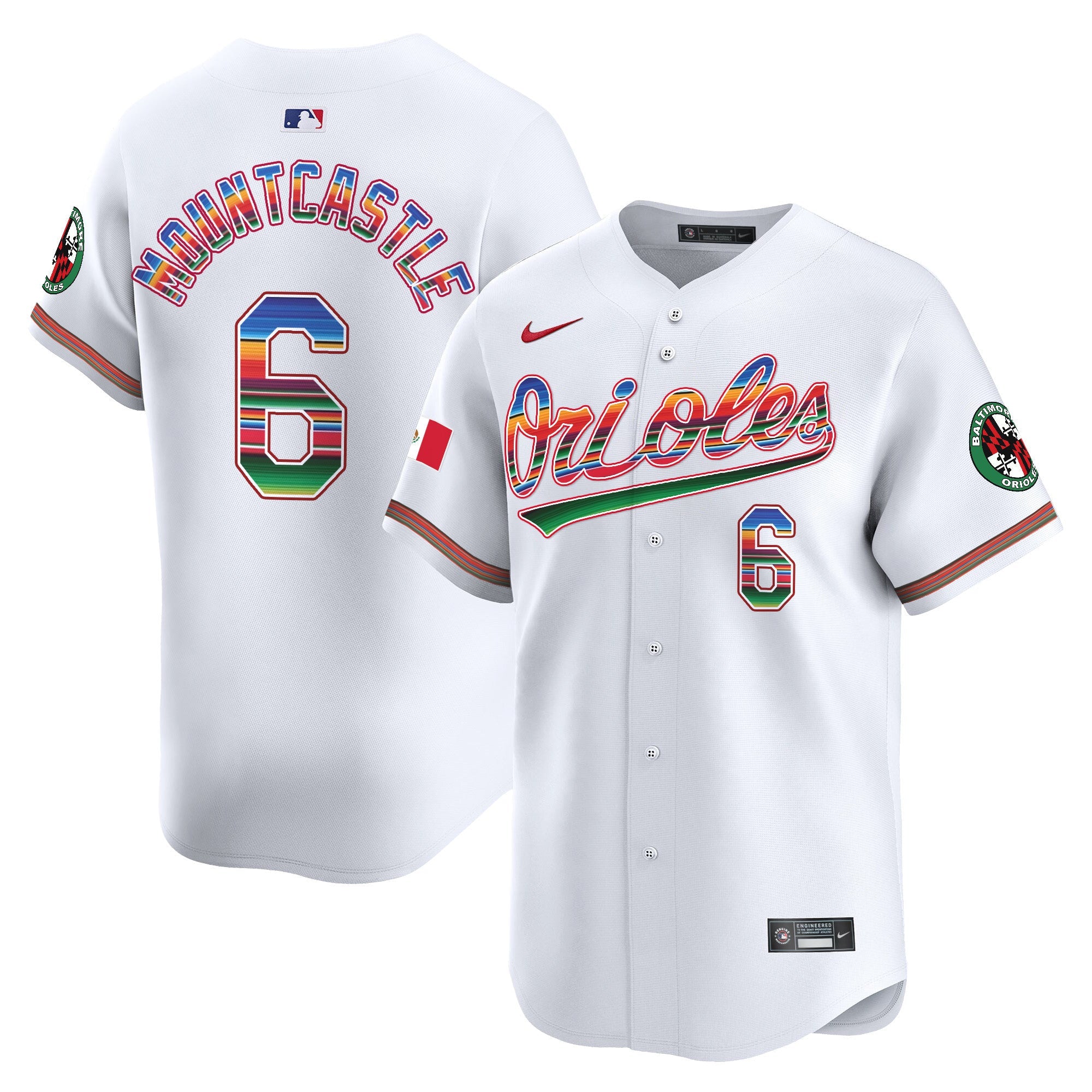 Men’s Baltimore Mexico Vapor Premier Limited Jersey