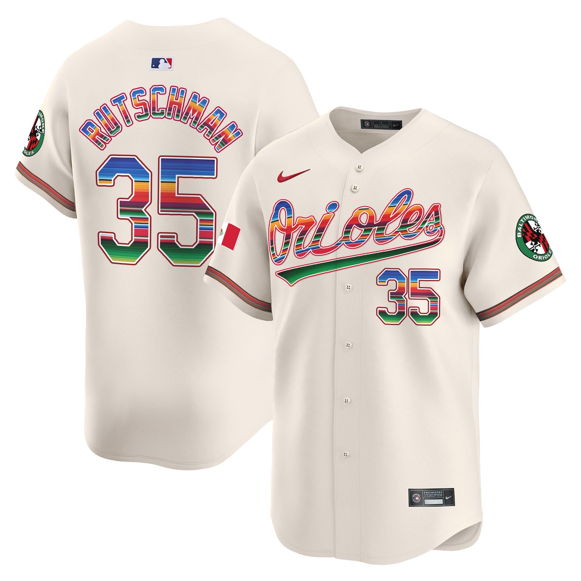 Men’s Baltimore Mexico Vapor Premier Limited Jersey