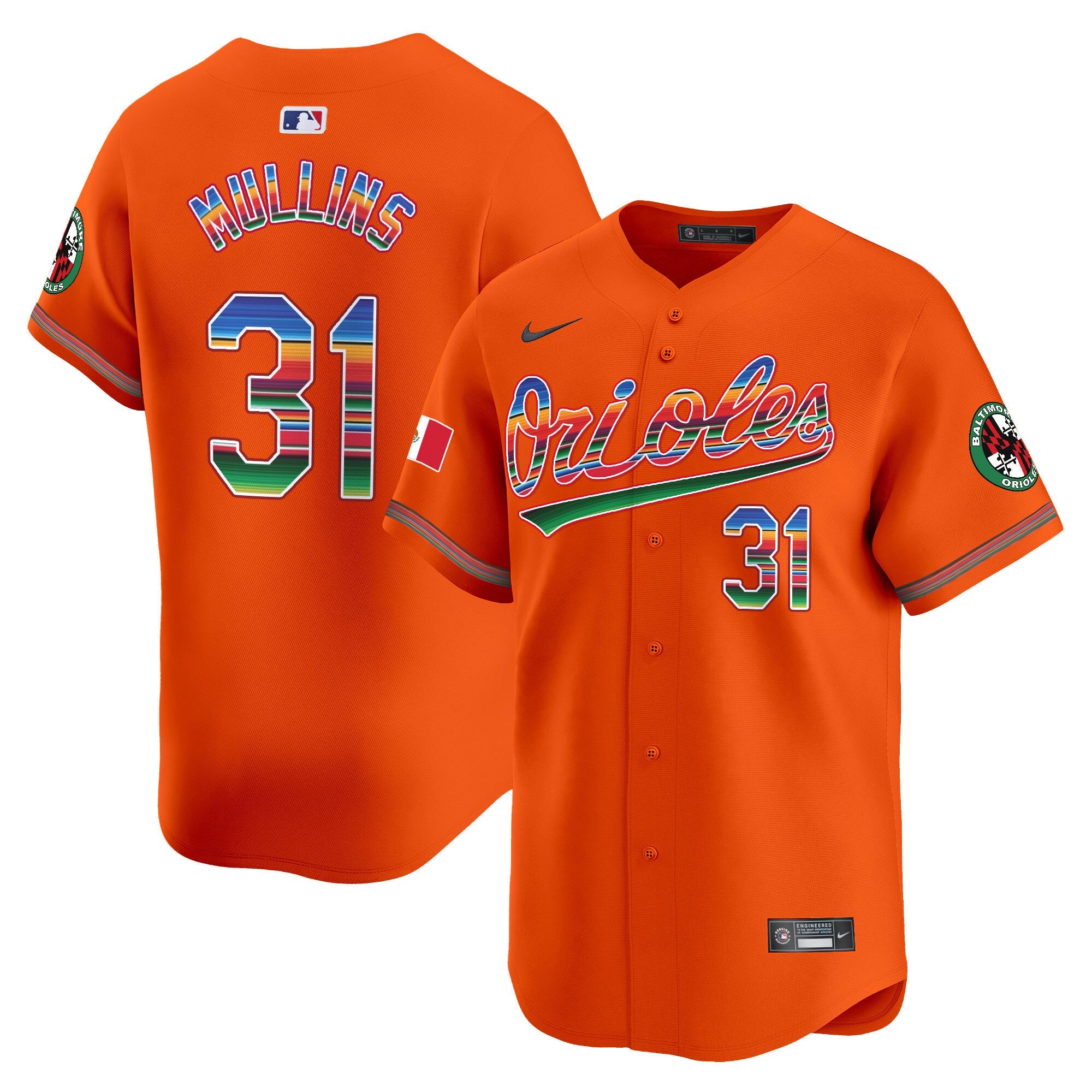 Men’s Baltimore Mexico Vapor Premier Limited Jersey
