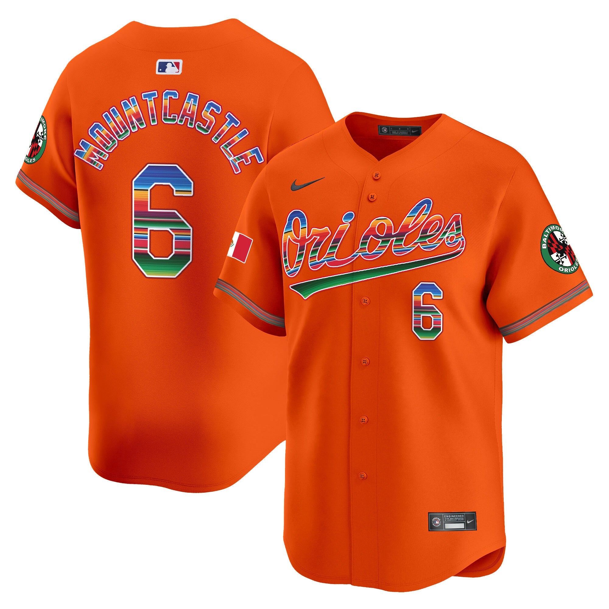 Men’s Baltimore Mexico Vapor Premier Limited Jersey