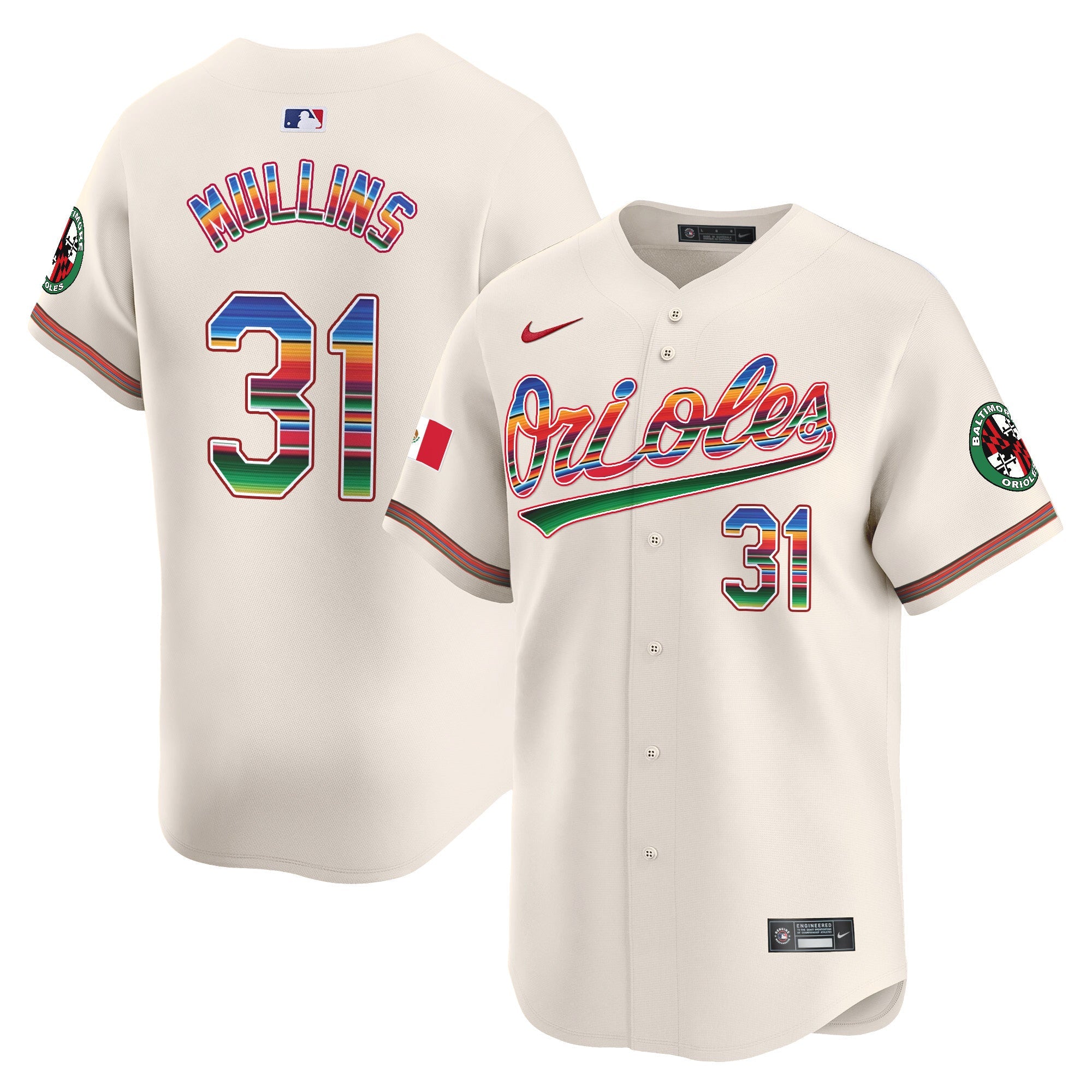 Men’s Baltimore Mexico Vapor Premier Limited Jersey