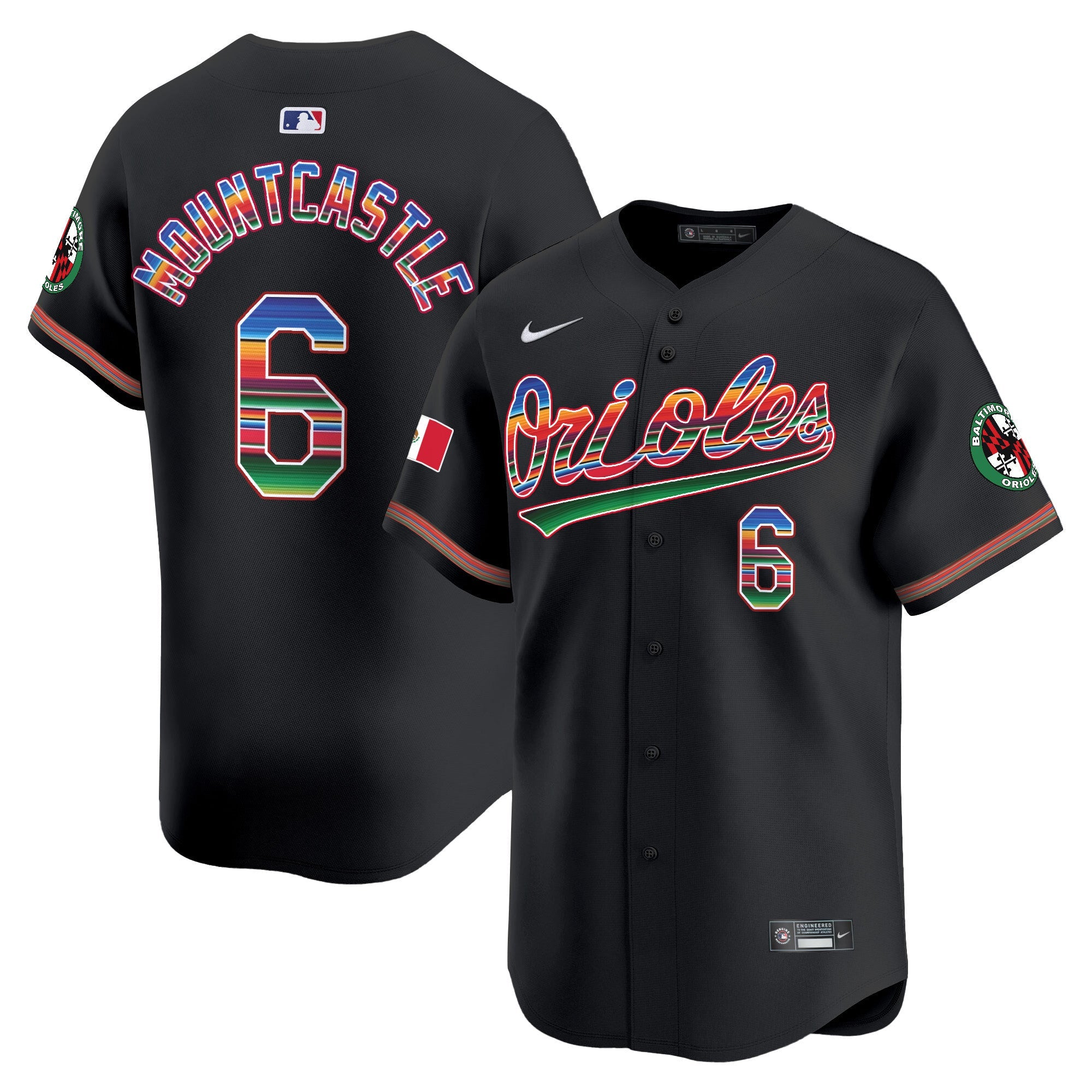 Men’s Baltimore Mexico Vapor Premier Limited Jersey