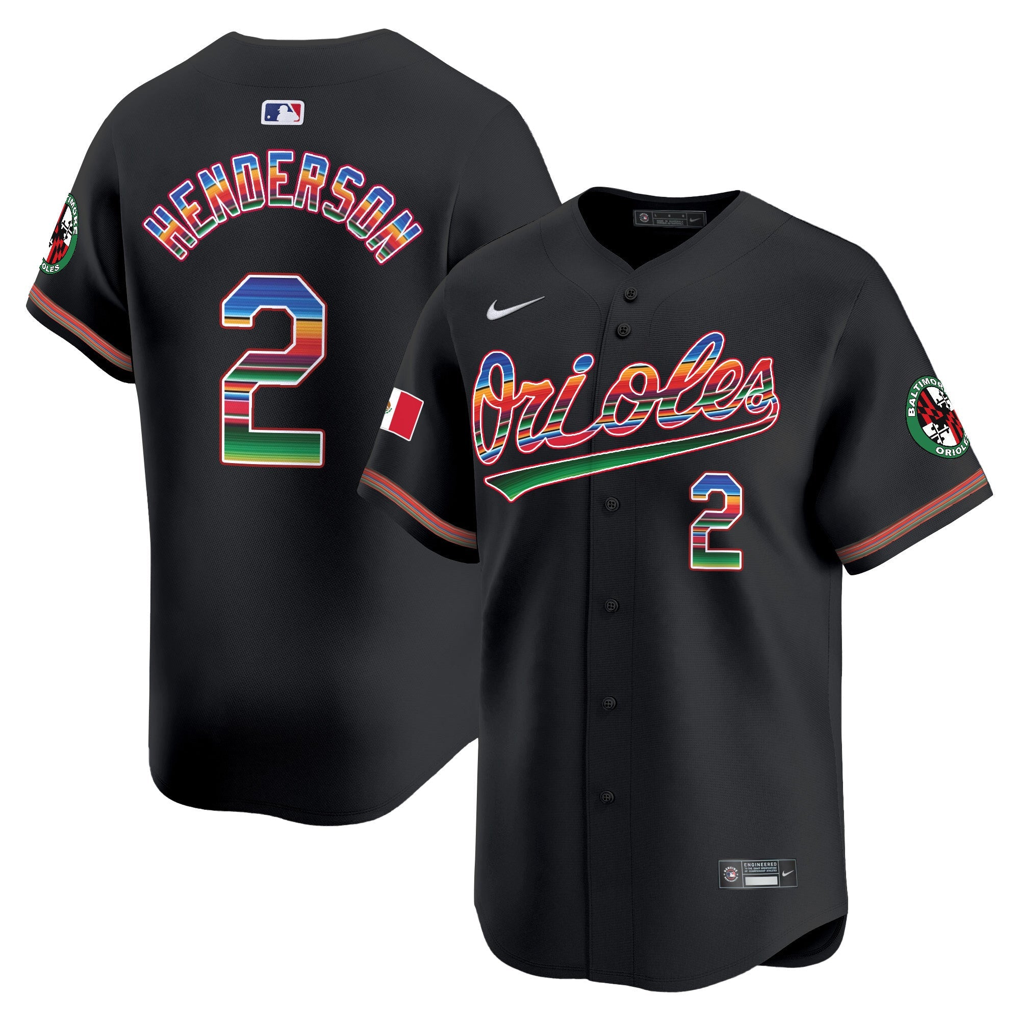 Men’s Baltimore Mexico Vapor Premier Limited Jersey