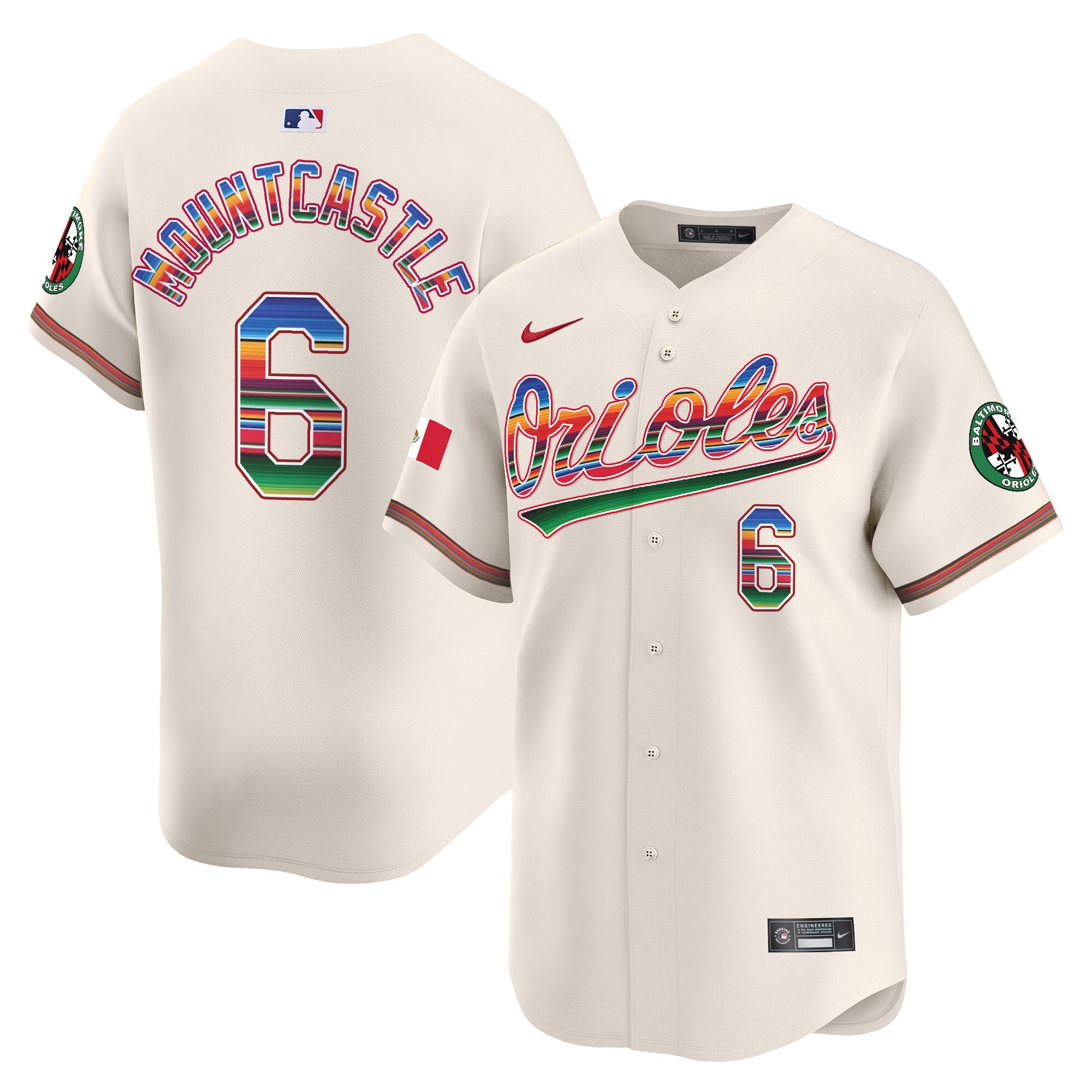 Men’s Baltimore Mexico Vapor Premier Limited Jersey