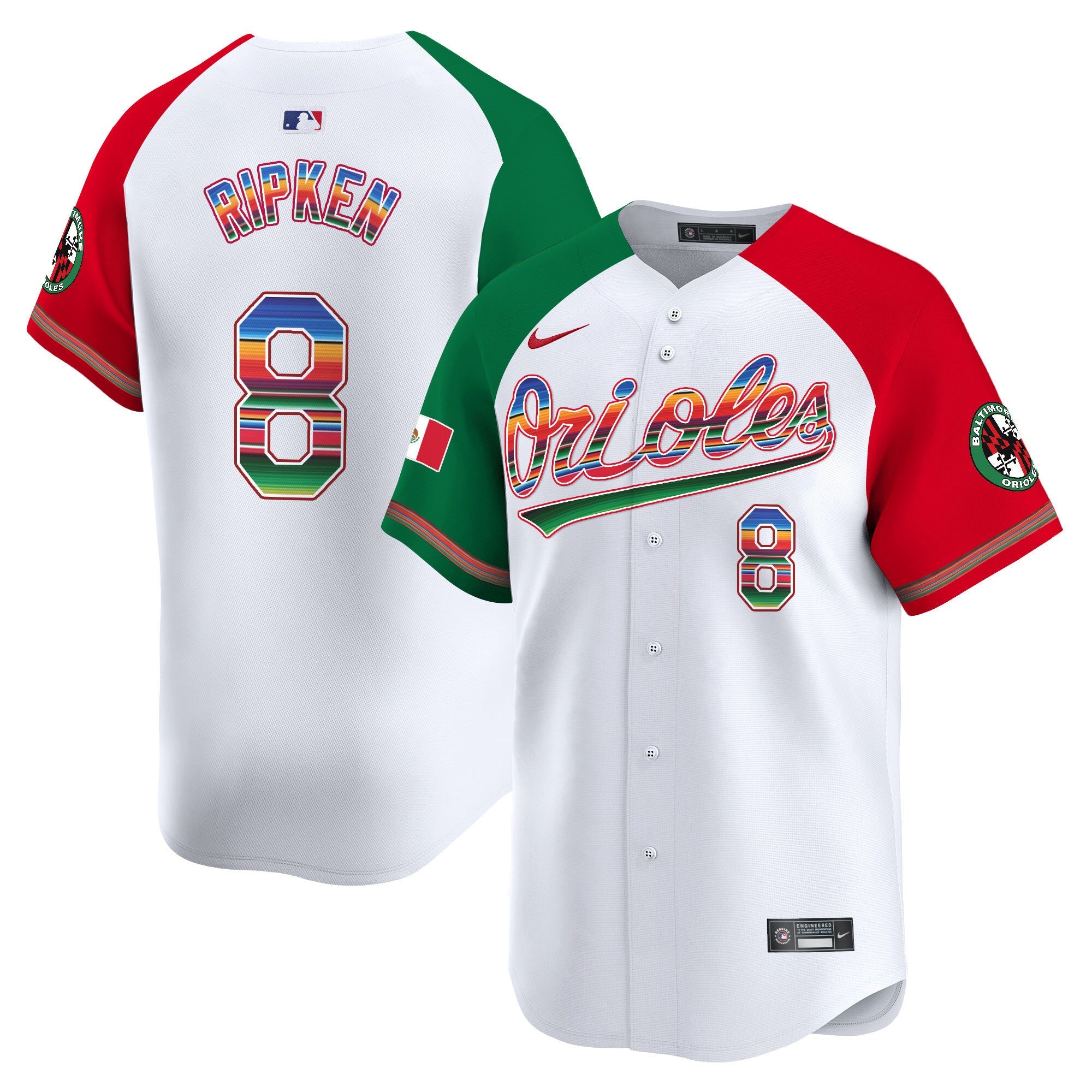 Men’s Baltimore Mexico Vapor Premier Limited Jersey
