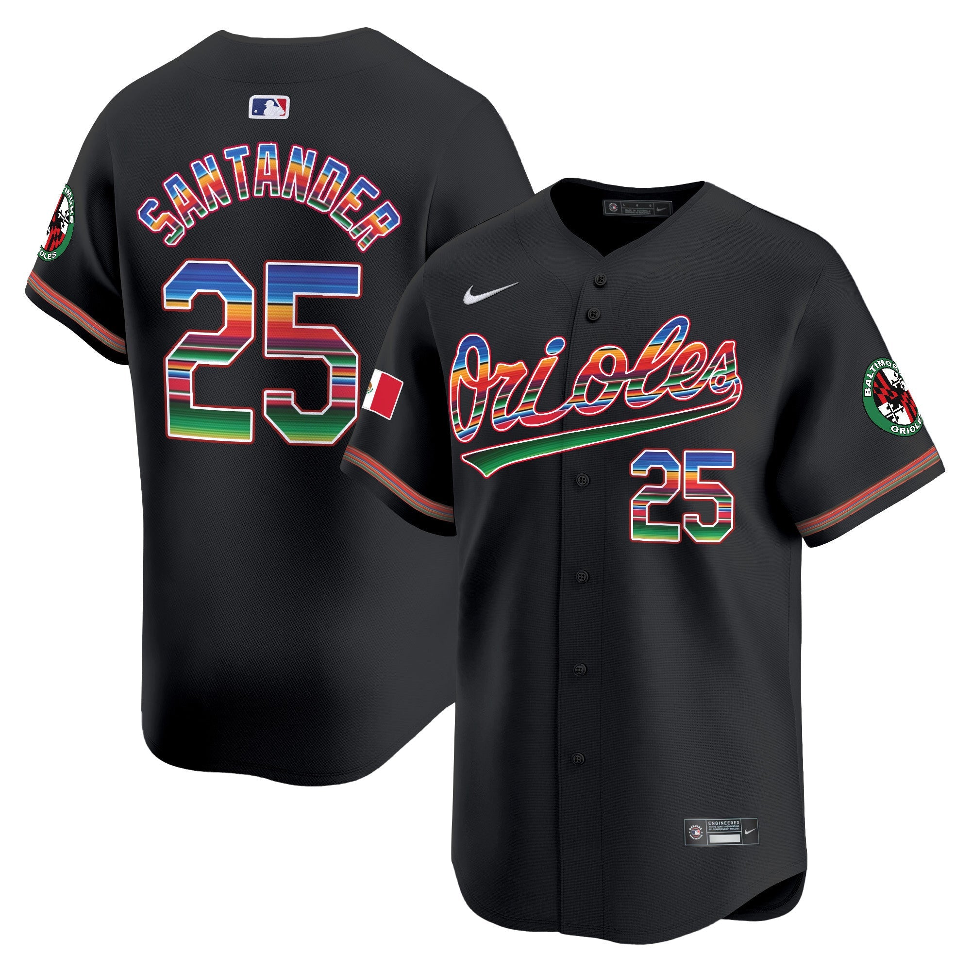 Men’s Baltimore Mexico Vapor Premier Limited Jersey