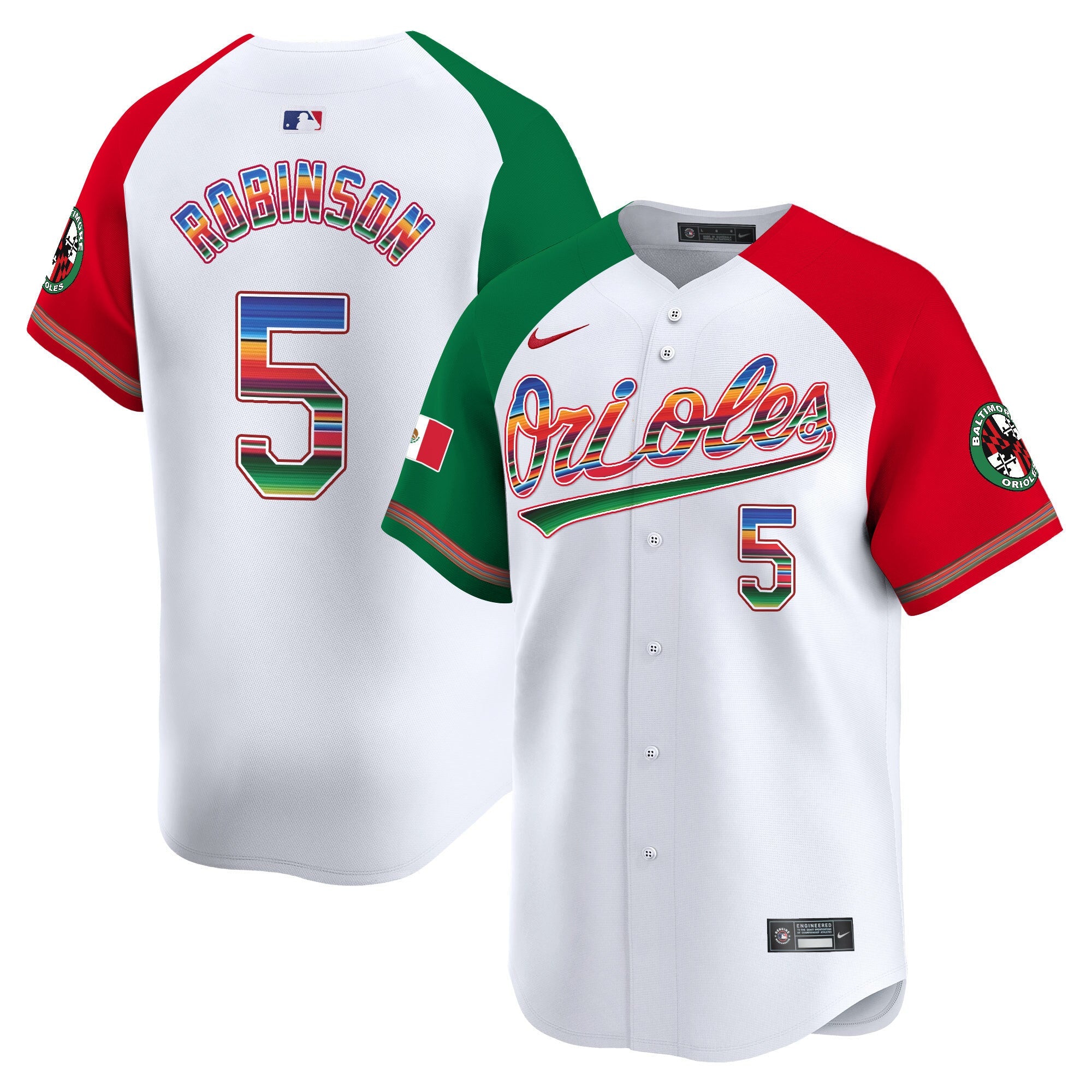 Men’s Baltimore Mexico Vapor Premier Limited Jersey