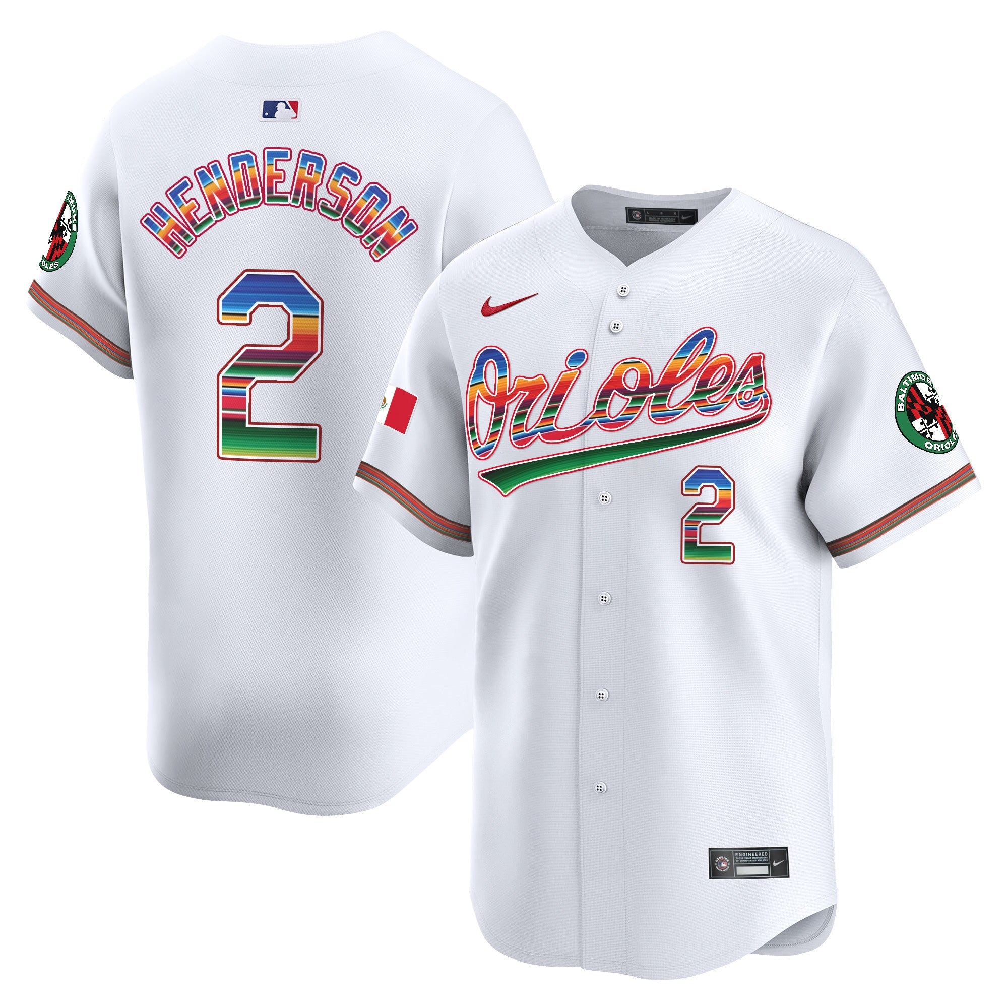 Men’s Baltimore Mexico Vapor Premier Limited Jersey