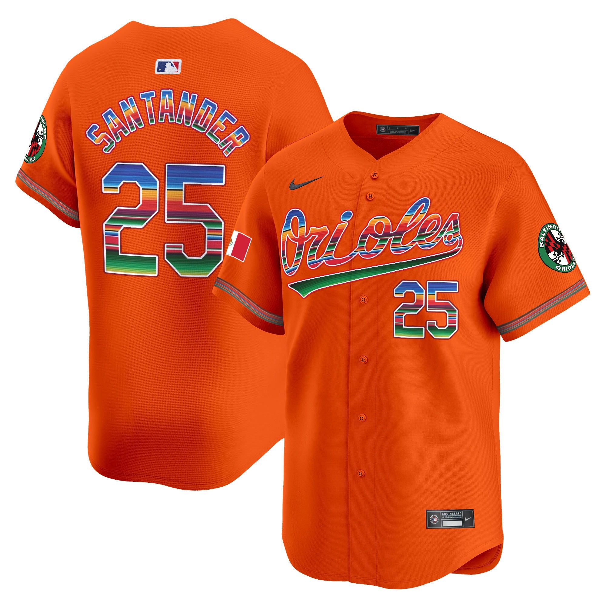 Men’s Baltimore Mexico Vapor Premier Limited Jersey