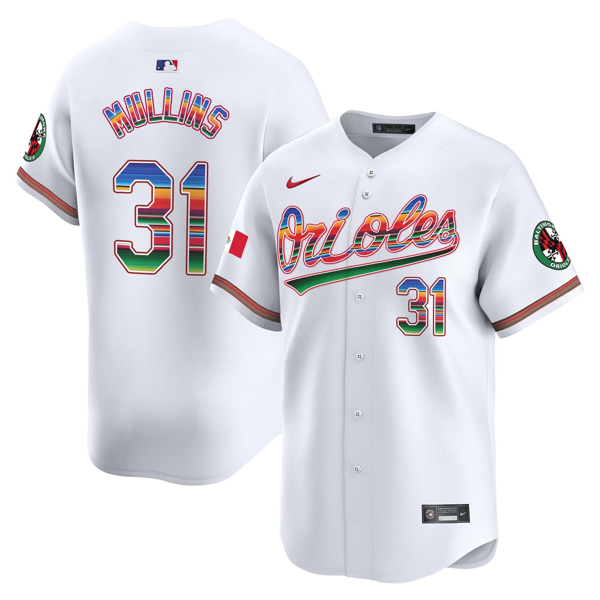 Men’s Baltimore Mexico Vapor Premier Limited Jersey
