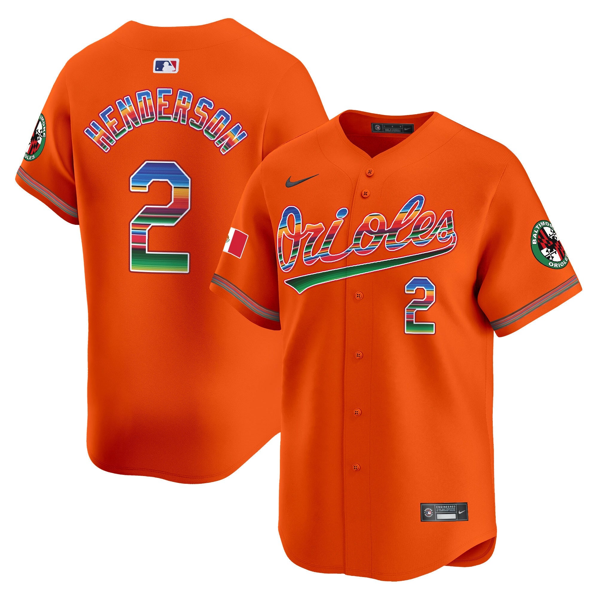 Men’s Baltimore Mexico Vapor Premier Limited Jersey