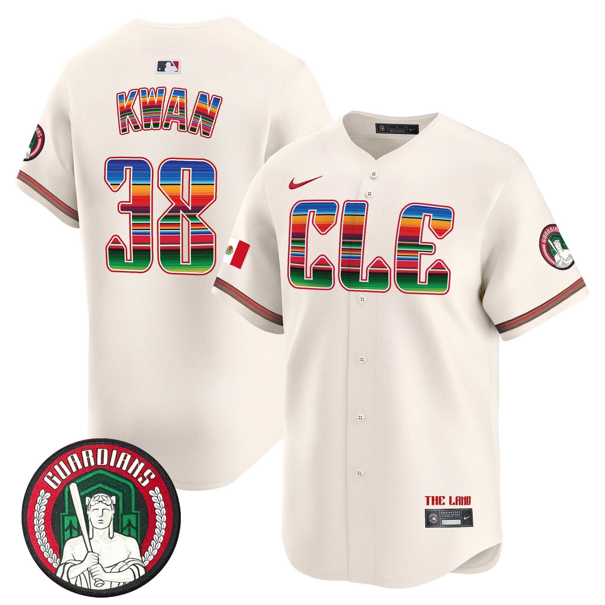 Men’s Cleveland Mexico Vapor Premier Limited Jersey