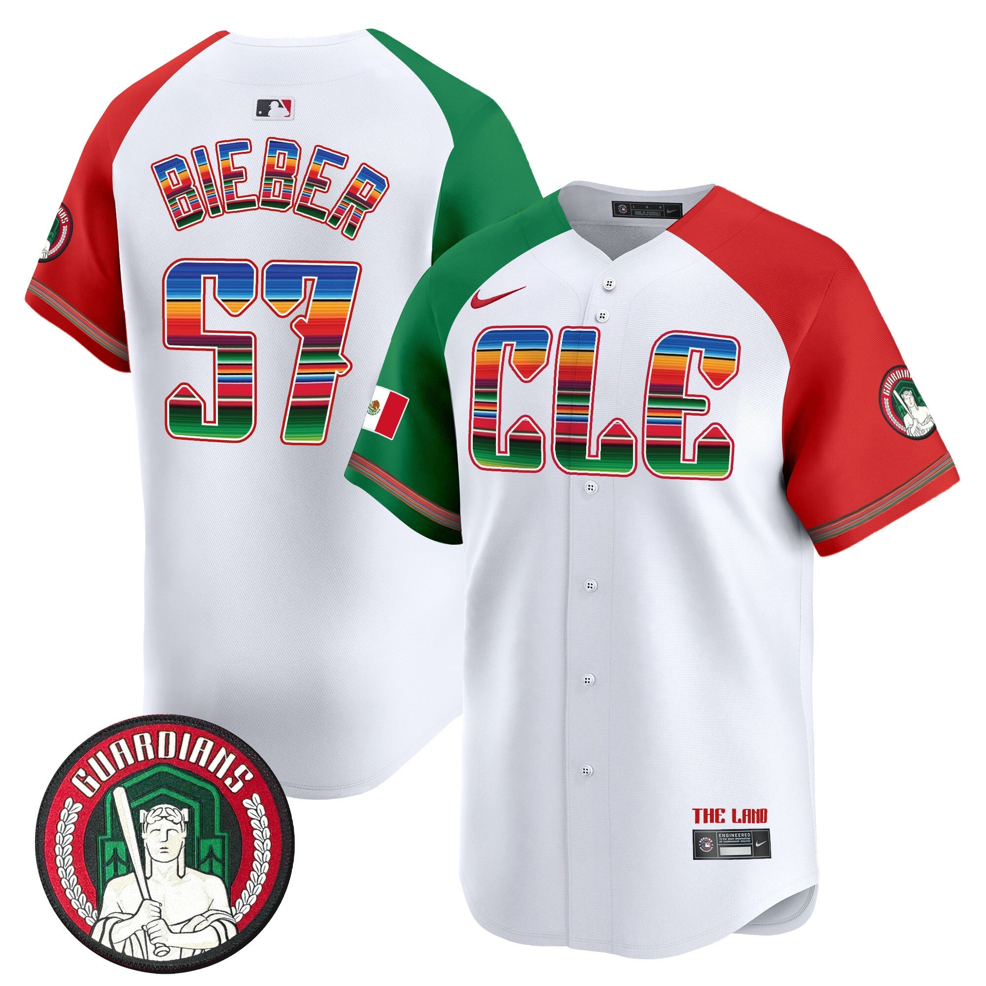 Men’s Cleveland Mexico Vapor Premier Limited Jersey