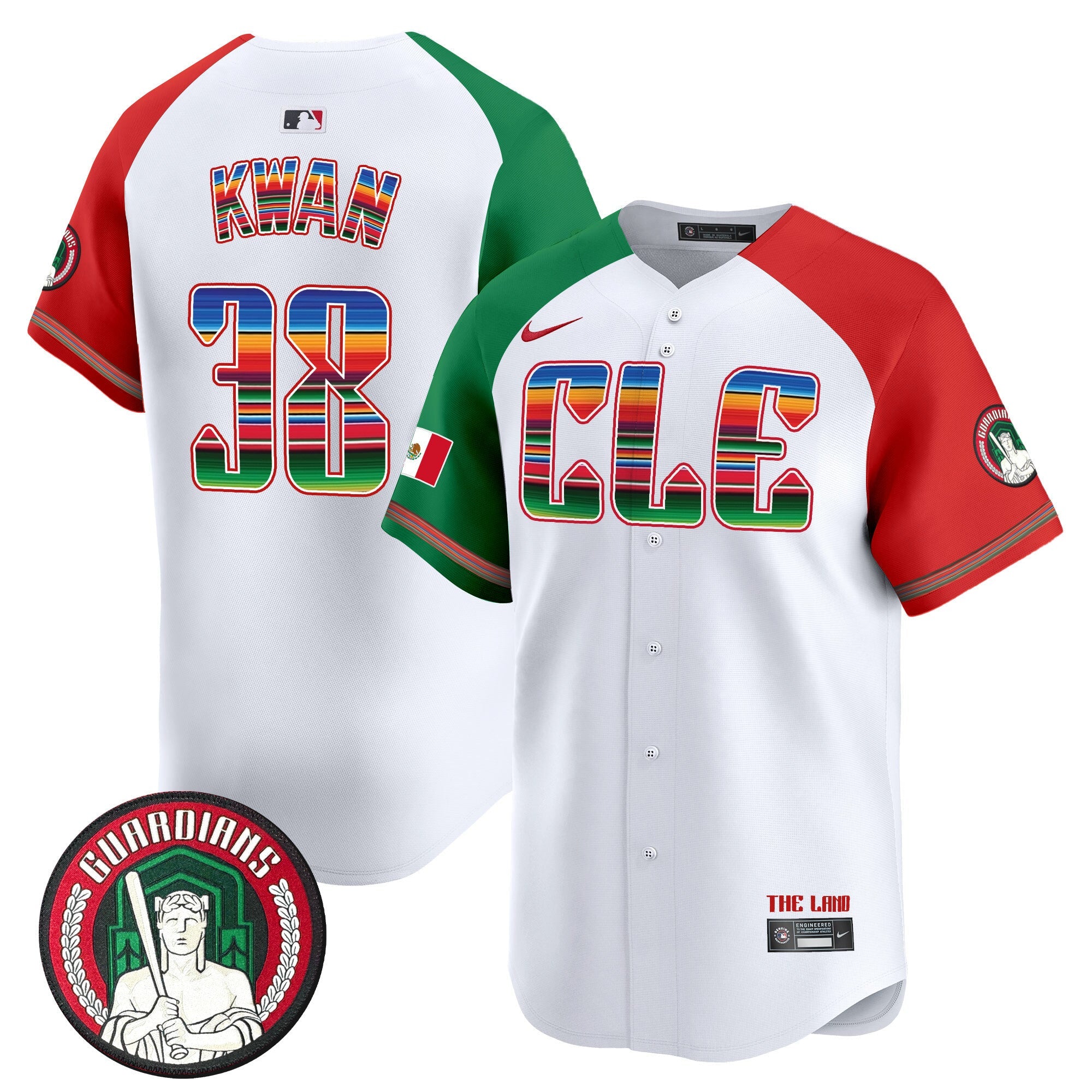 Men’s Cleveland Mexico Vapor Premier Limited Jersey