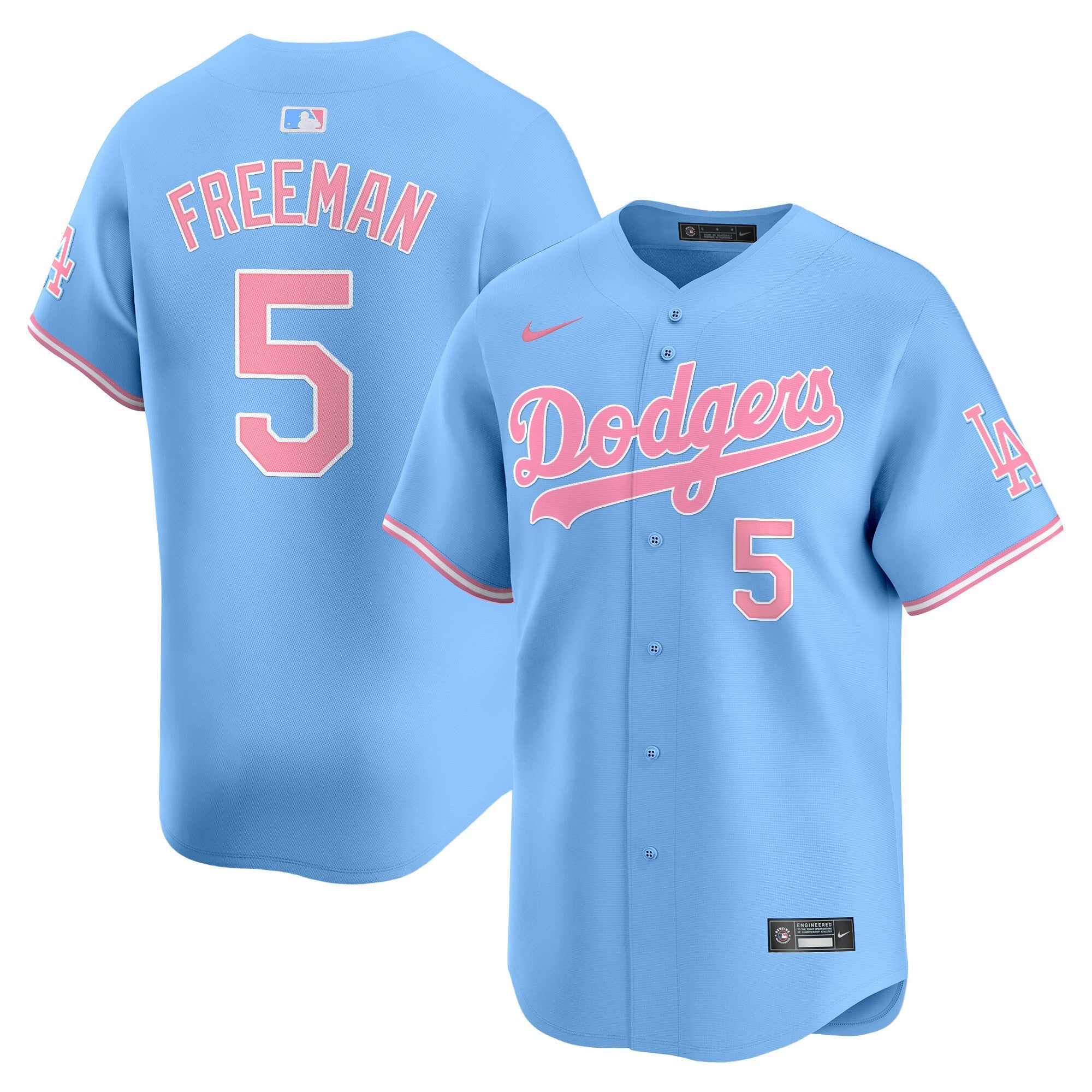 Unisex Bubblegum Pink Vapor Premier Limited Jersey