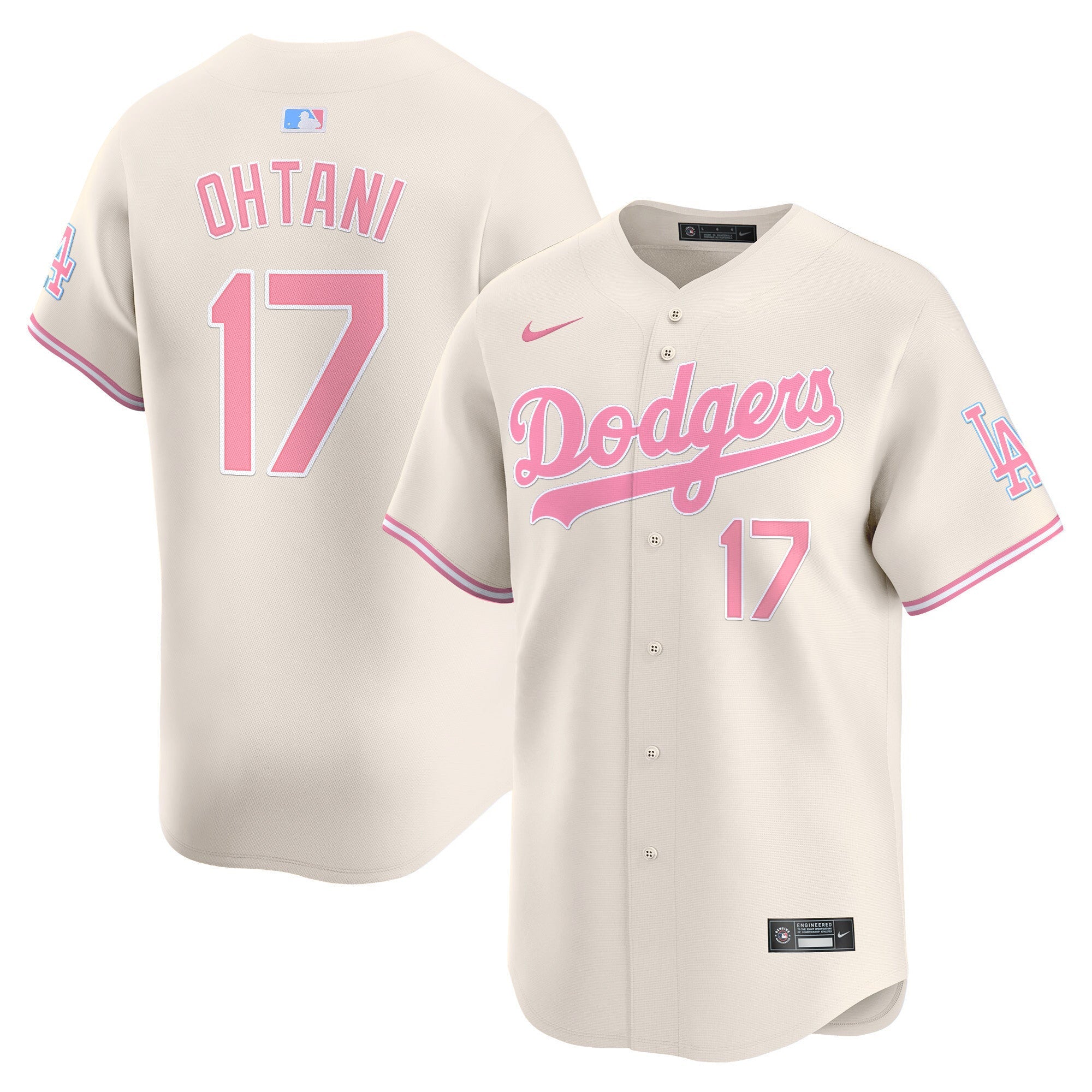 Unisex Bubblegum Pink Vapor Premier Limited Jersey