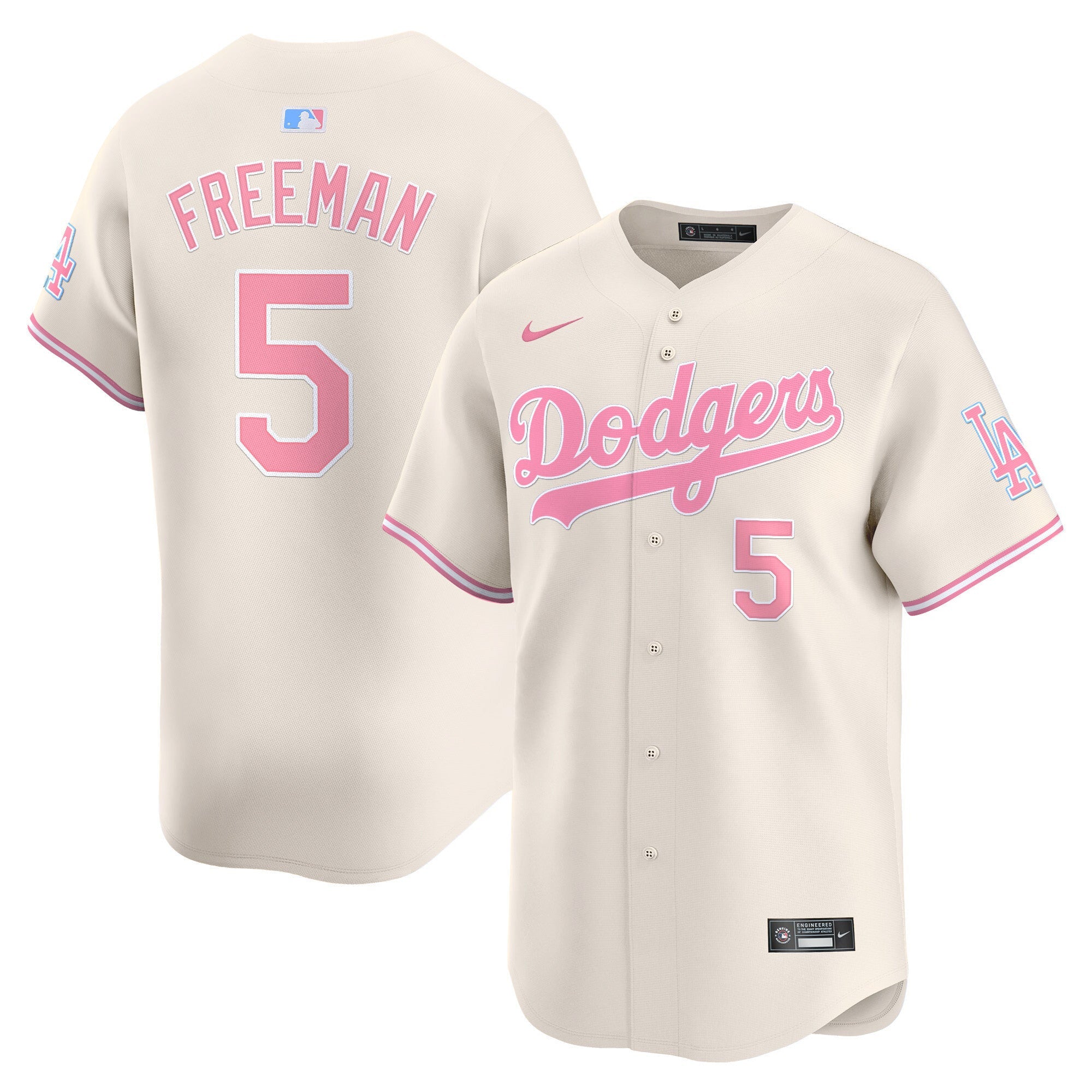 Unisex Bubblegum Pink Vapor Premier Limited Jersey