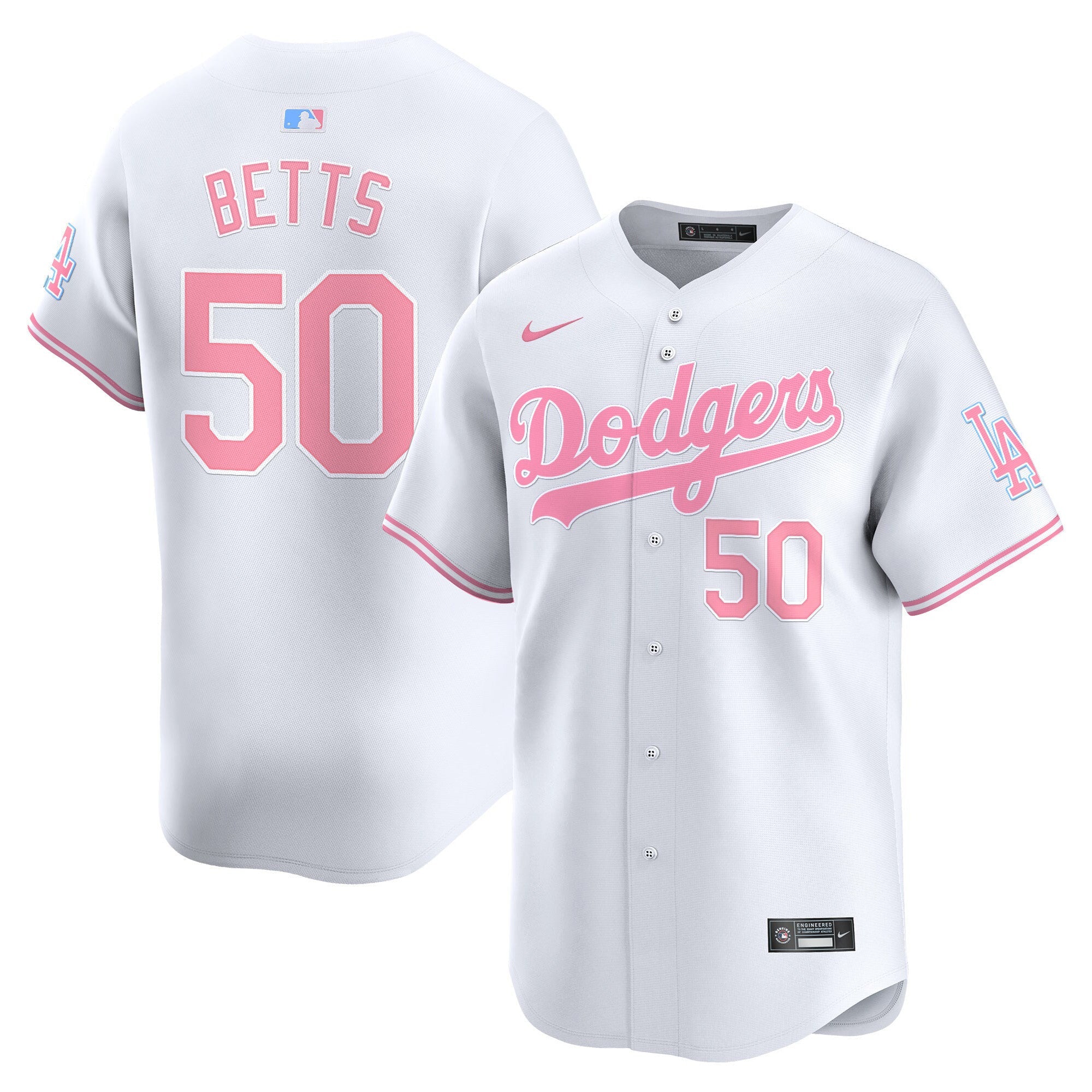 Unisex Bubblegum Pink Vapor Premier Limited Jersey
