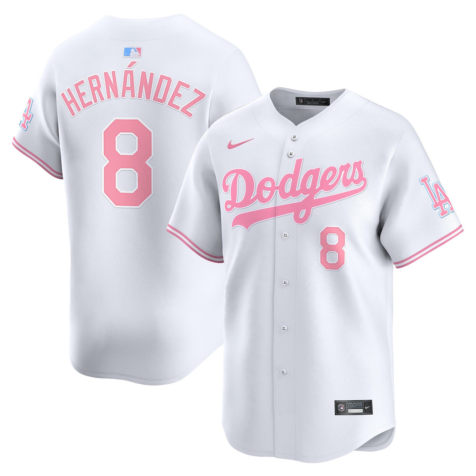 Unisex Bubblegum Pink Vapor Premier Limited Jersey