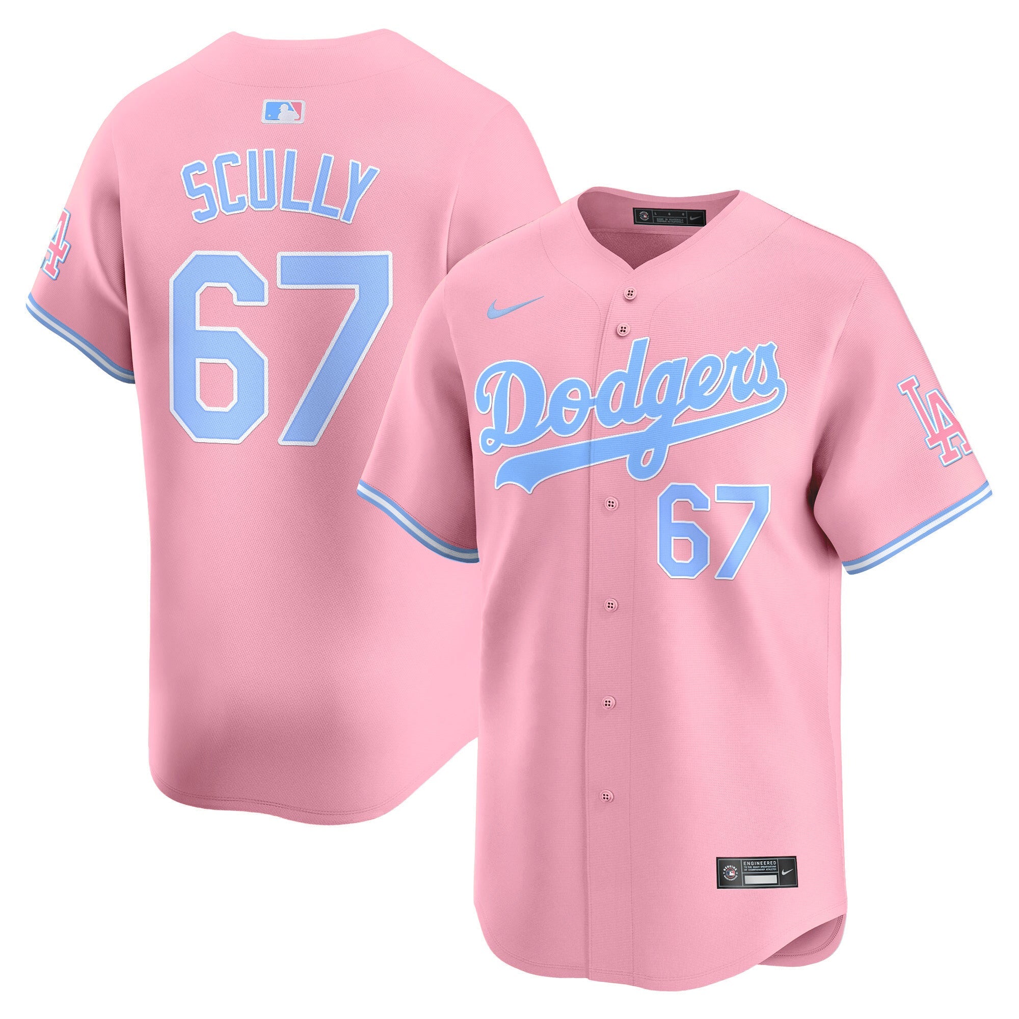 Unisex Bubblegum Pink Vapor Premier Limited Jersey