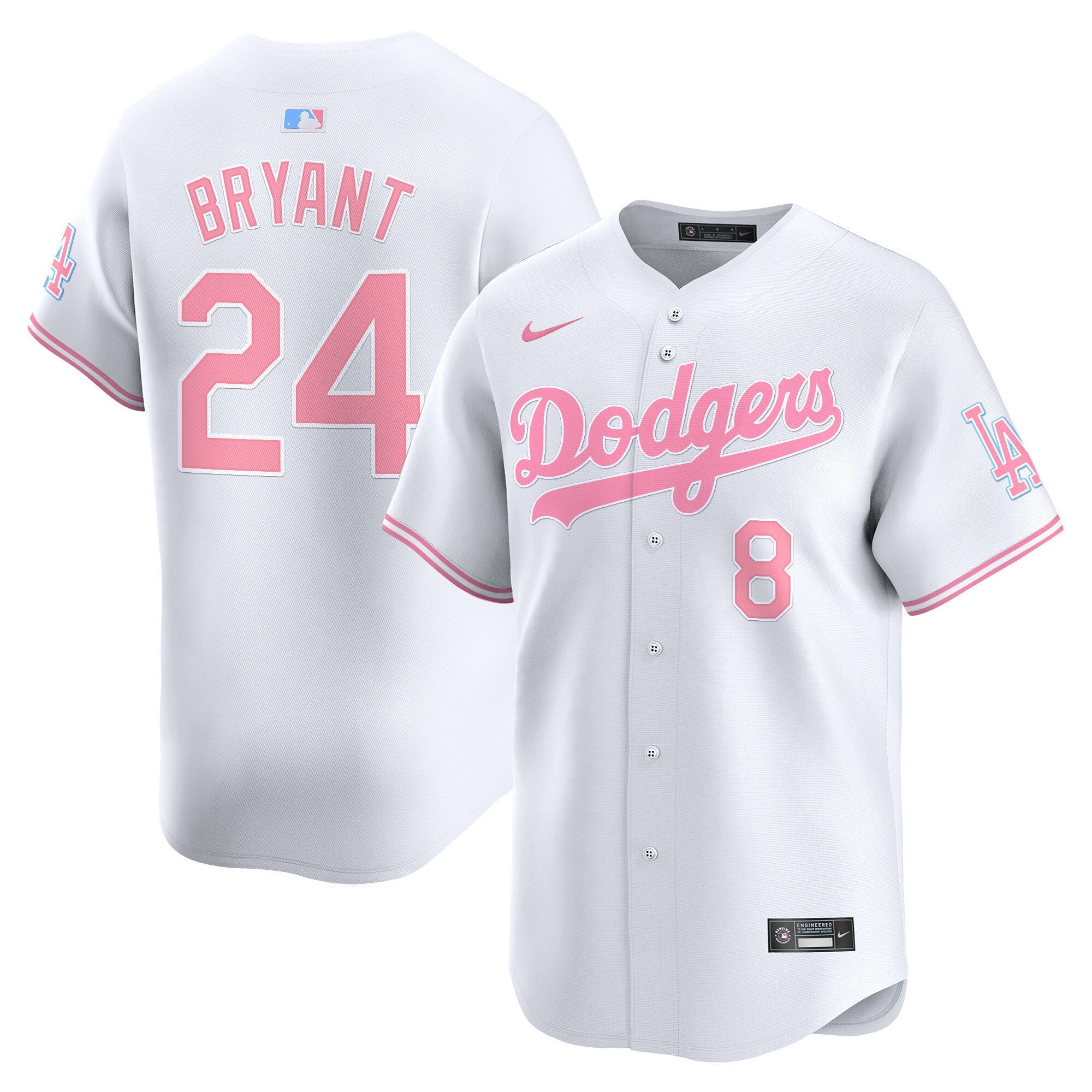 Unisex Bubblegum Pink Vapor Premier Limited Jersey