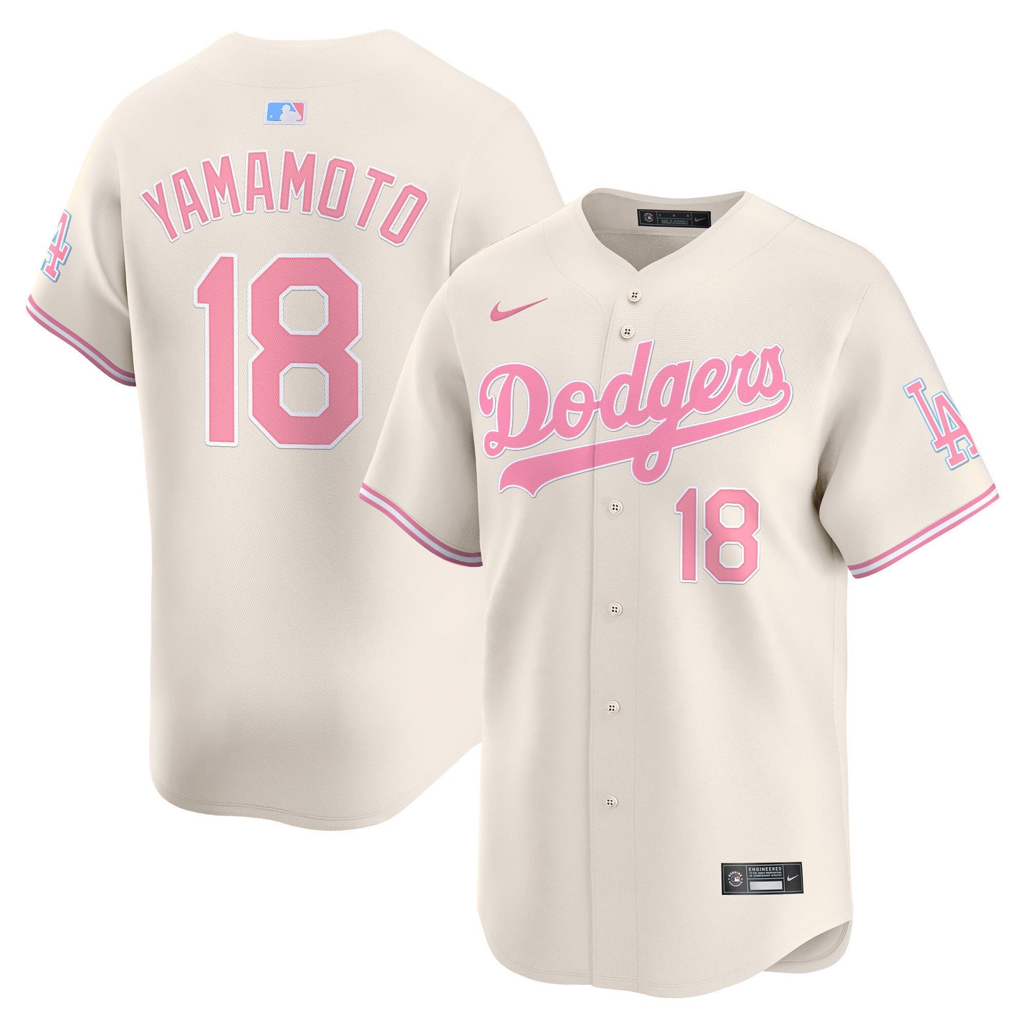 Unisex Bubblegum Pink Vapor Premier Limited Jersey
