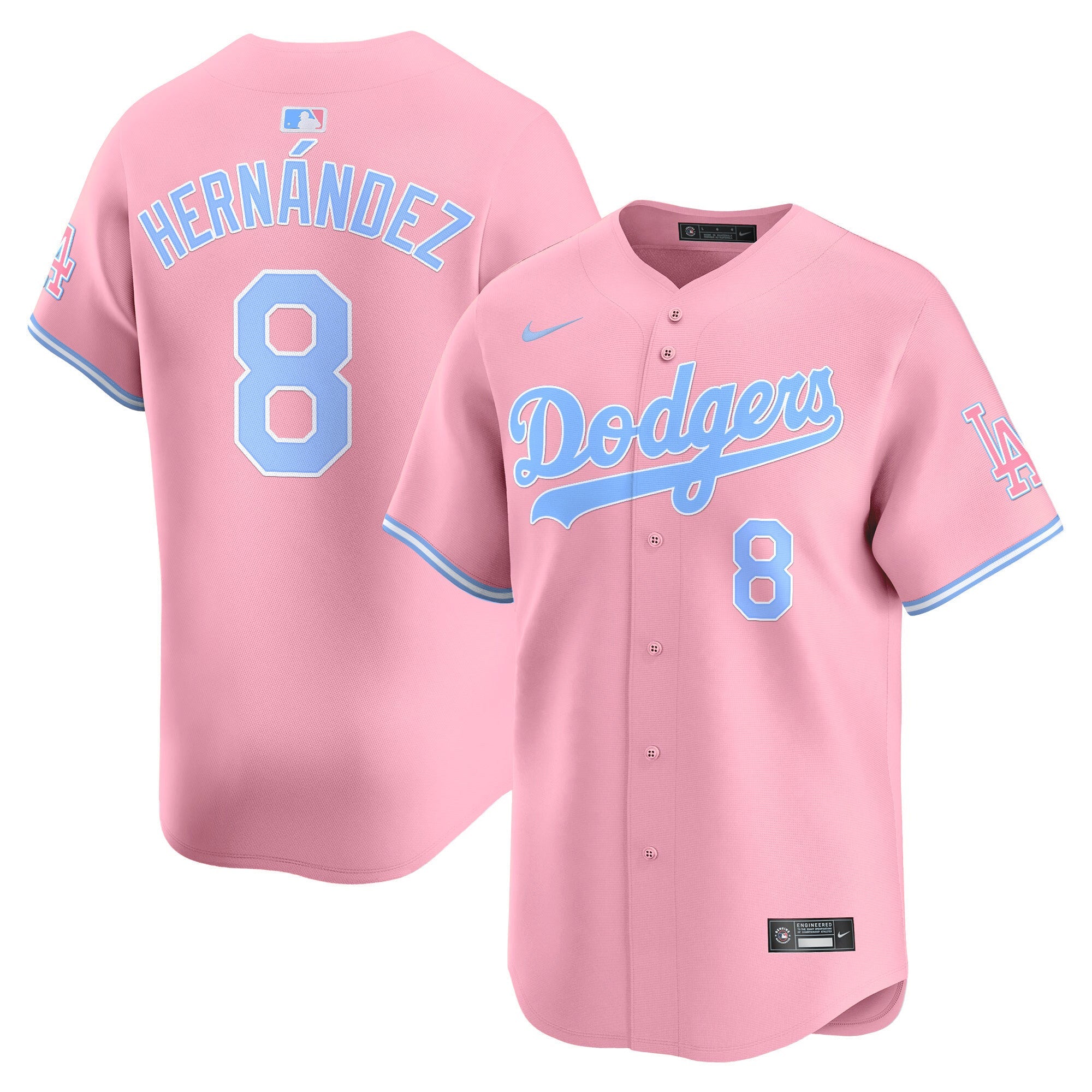 Unisex Bubblegum Pink Vapor Premier Limited Jersey