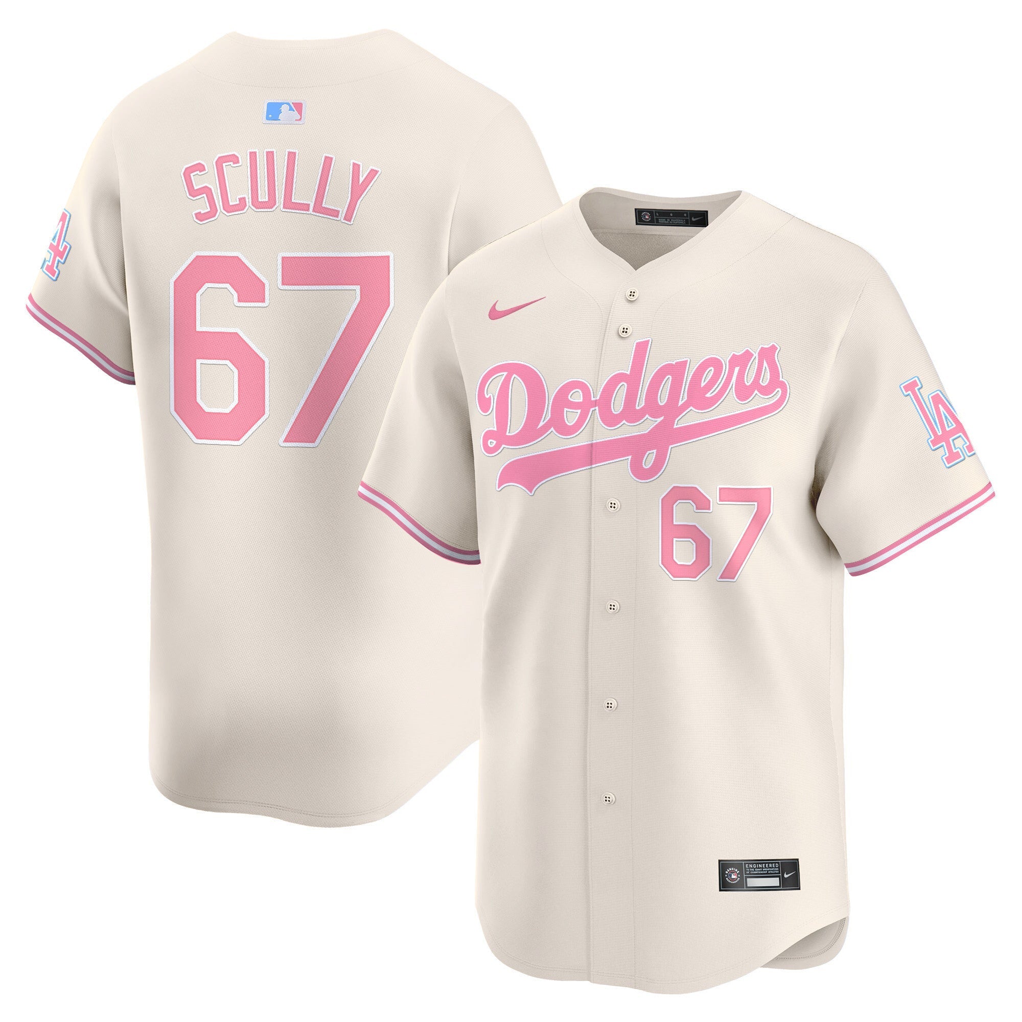 Unisex Bubblegum Pink Vapor Premier Limited Jersey