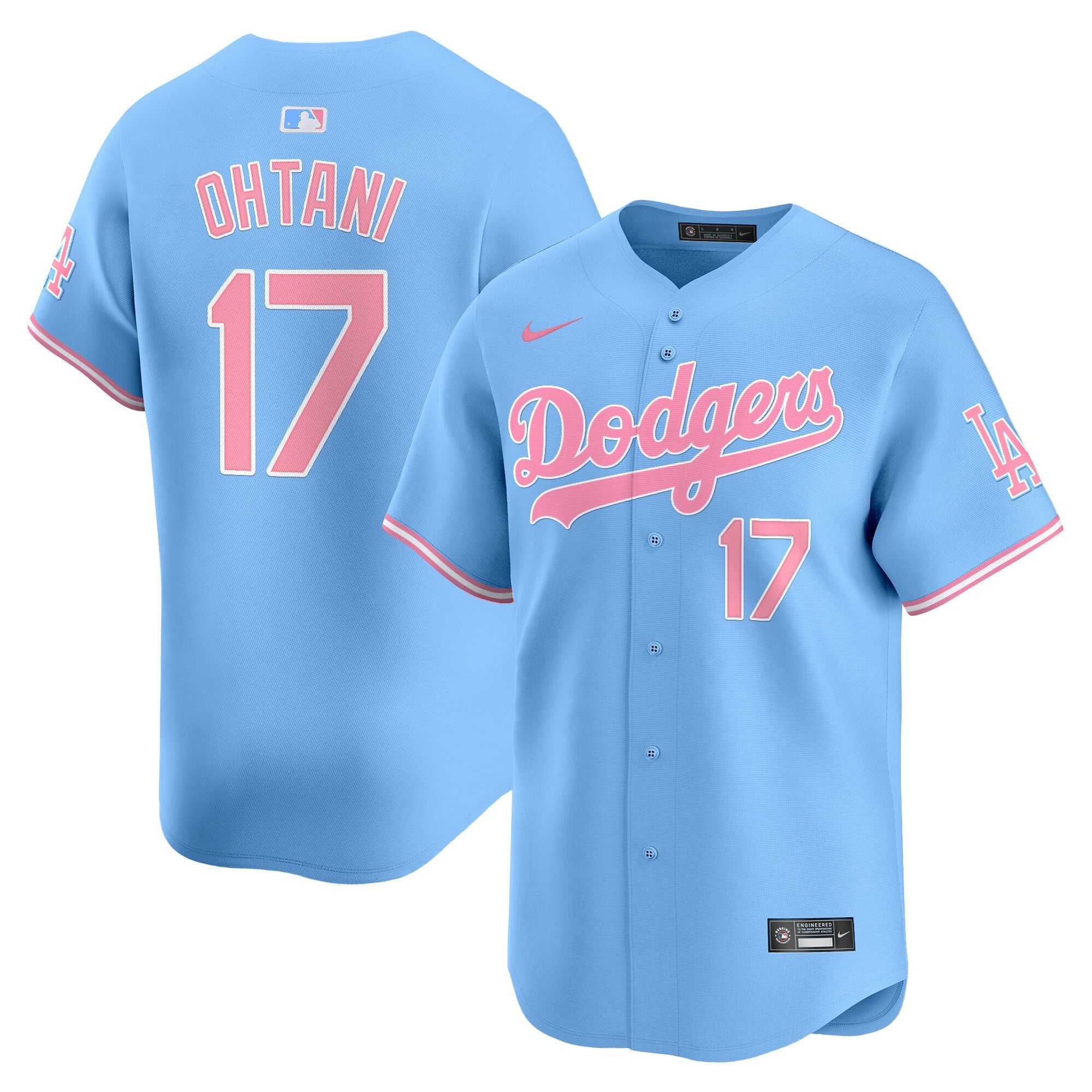 Unisex Bubblegum Pink Vapor Premier Limited Jersey