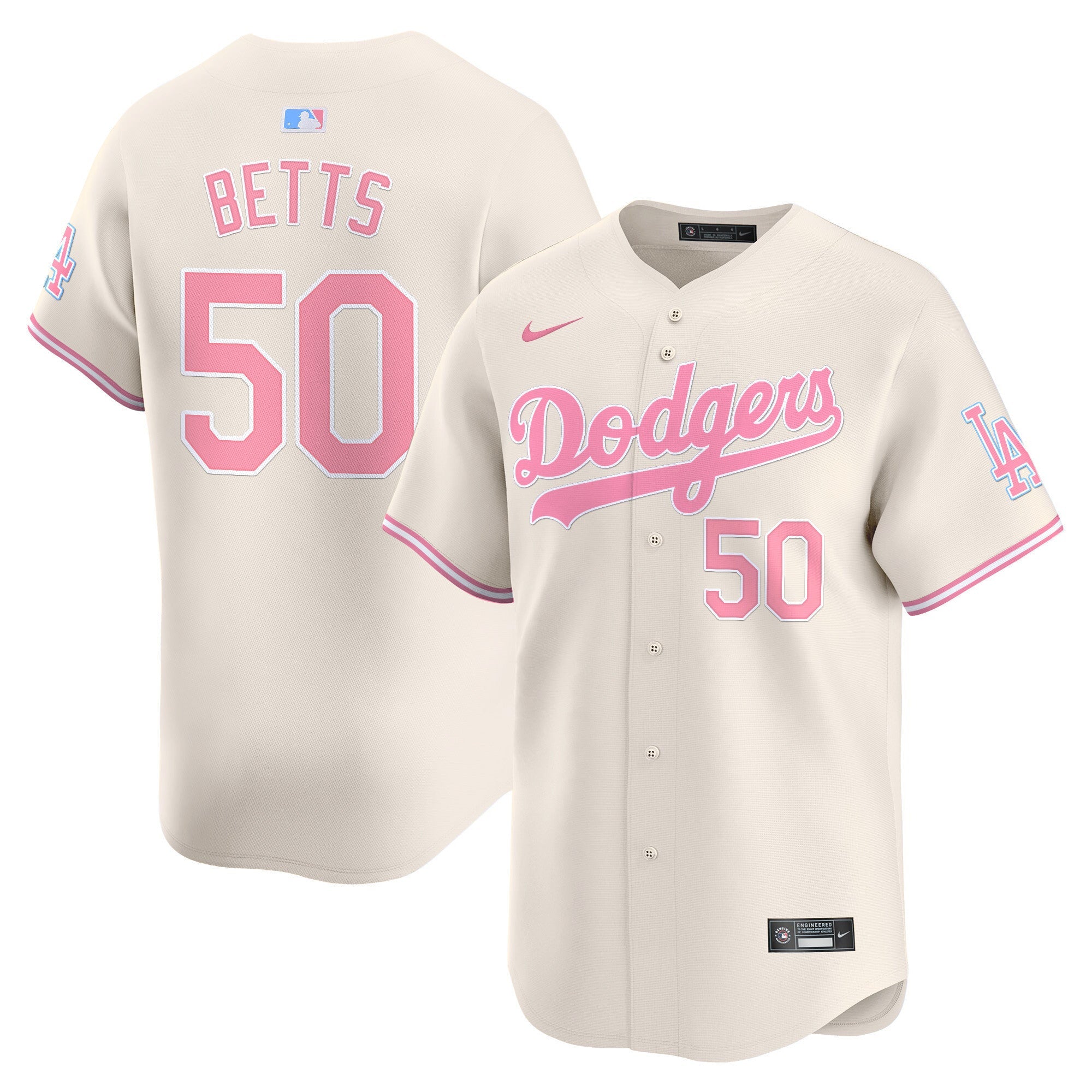Unisex Bubblegum Pink Vapor Premier Limited Jersey