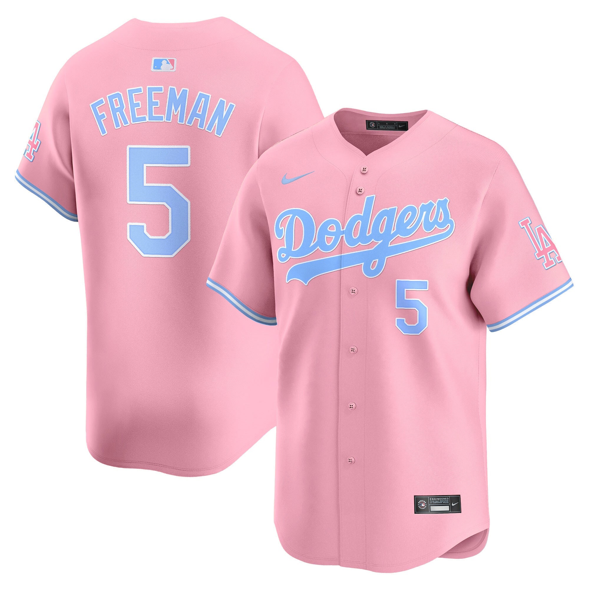 Unisex Bubblegum Pink Vapor Premier Limited Jersey