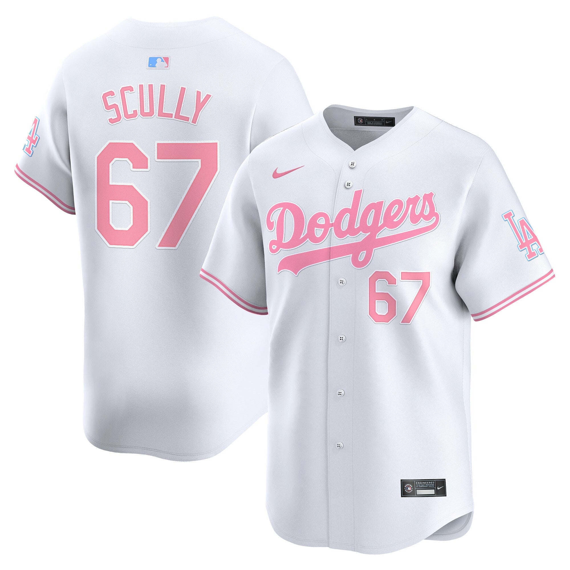Unisex Bubblegum Pink Vapor Premier Limited Jersey