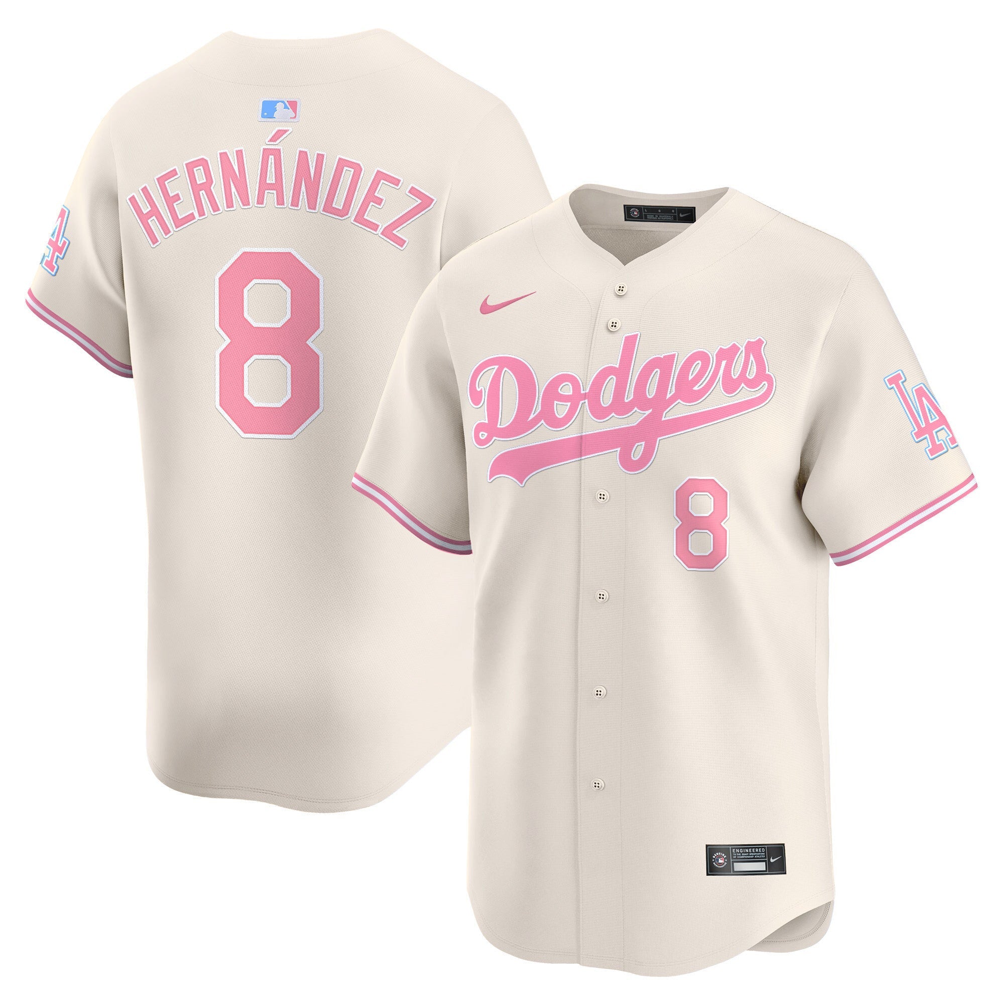 Unisex Bubblegum Pink Vapor Premier Limited Jersey