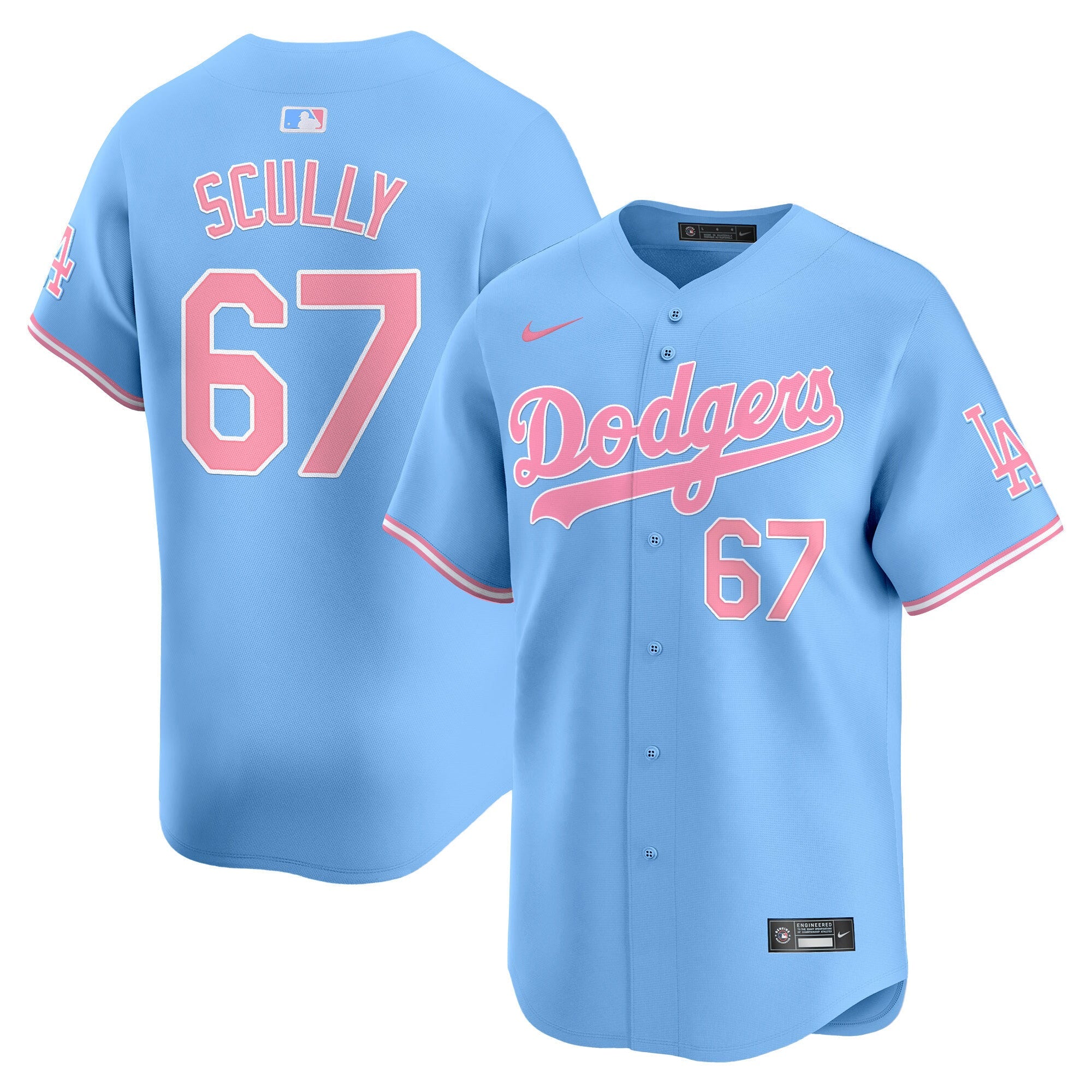 Unisex Bubblegum Pink Vapor Premier Limited Jersey
