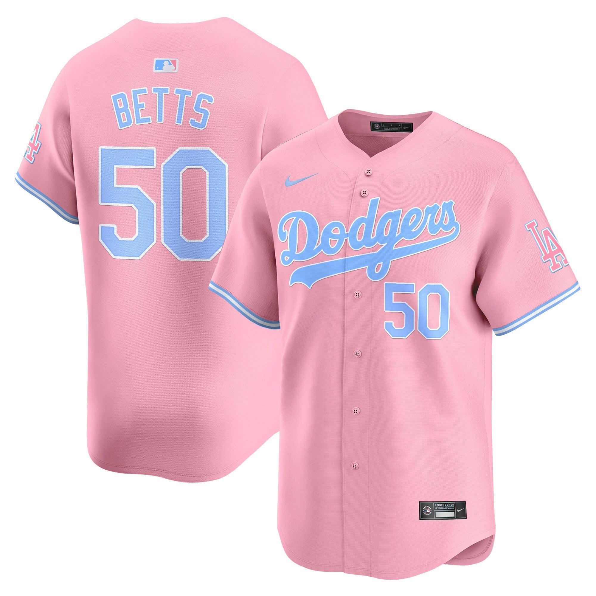 Unisex Bubblegum Pink Vapor Premier Limited Jersey
