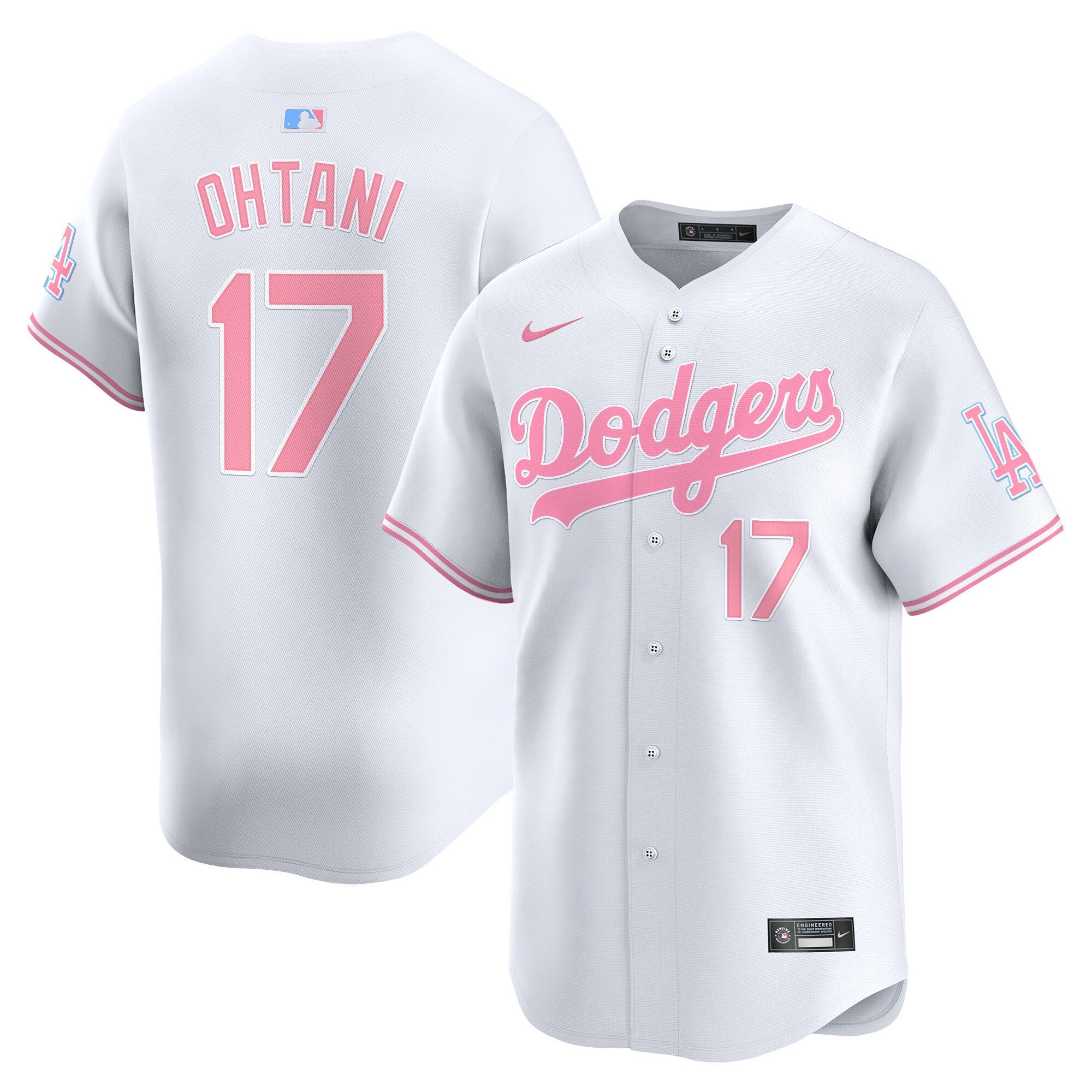 Unisex Bubblegum Pink Vapor Premier Limited Jersey