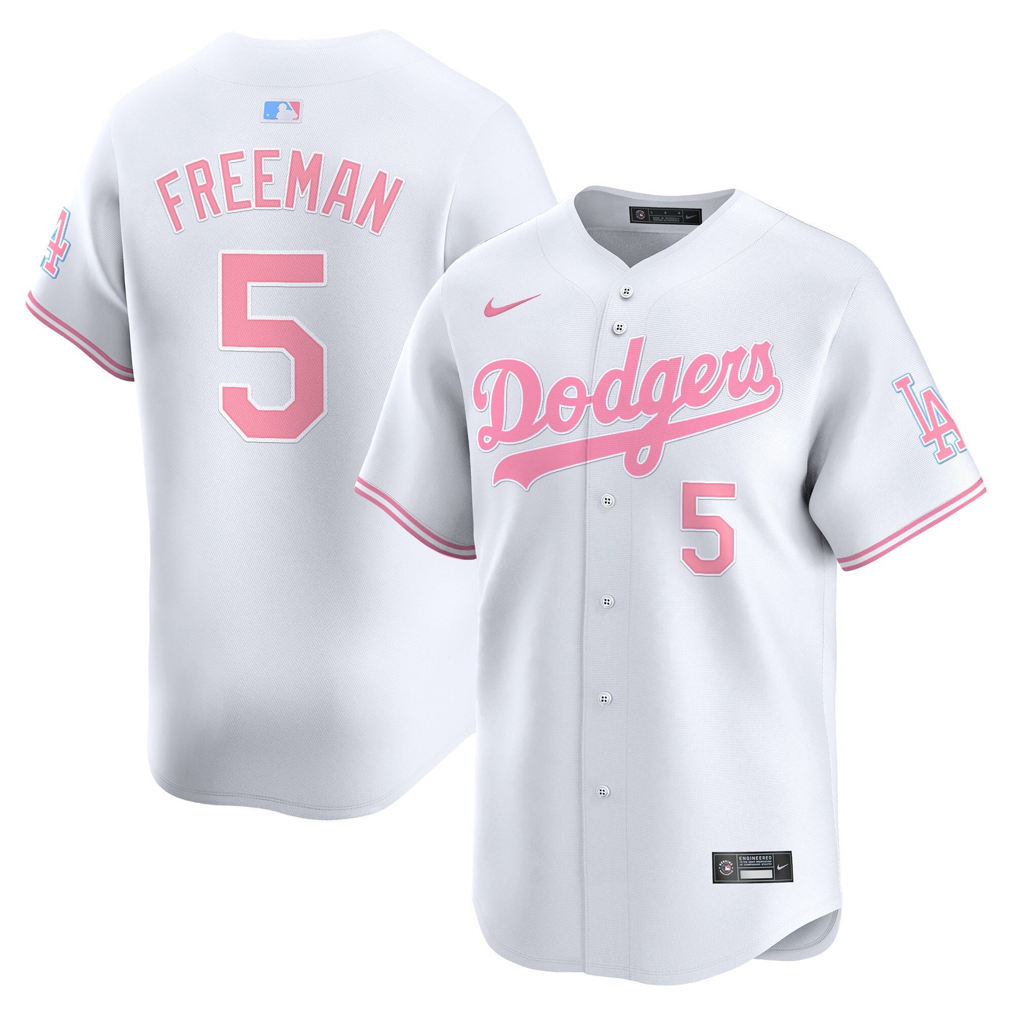 Unisex Bubblegum Pink Vapor Premier Limited Jersey