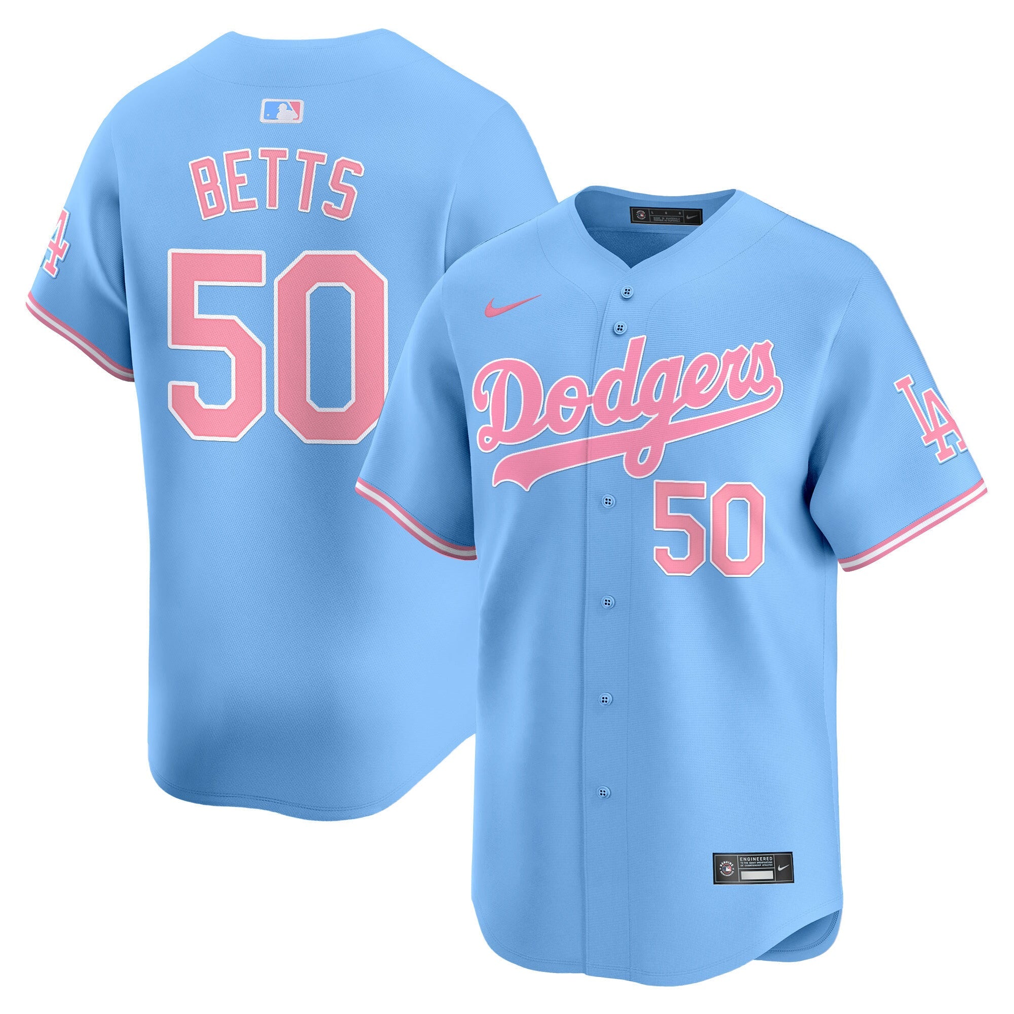 Unisex Bubblegum Pink Vapor Premier Limited Jersey