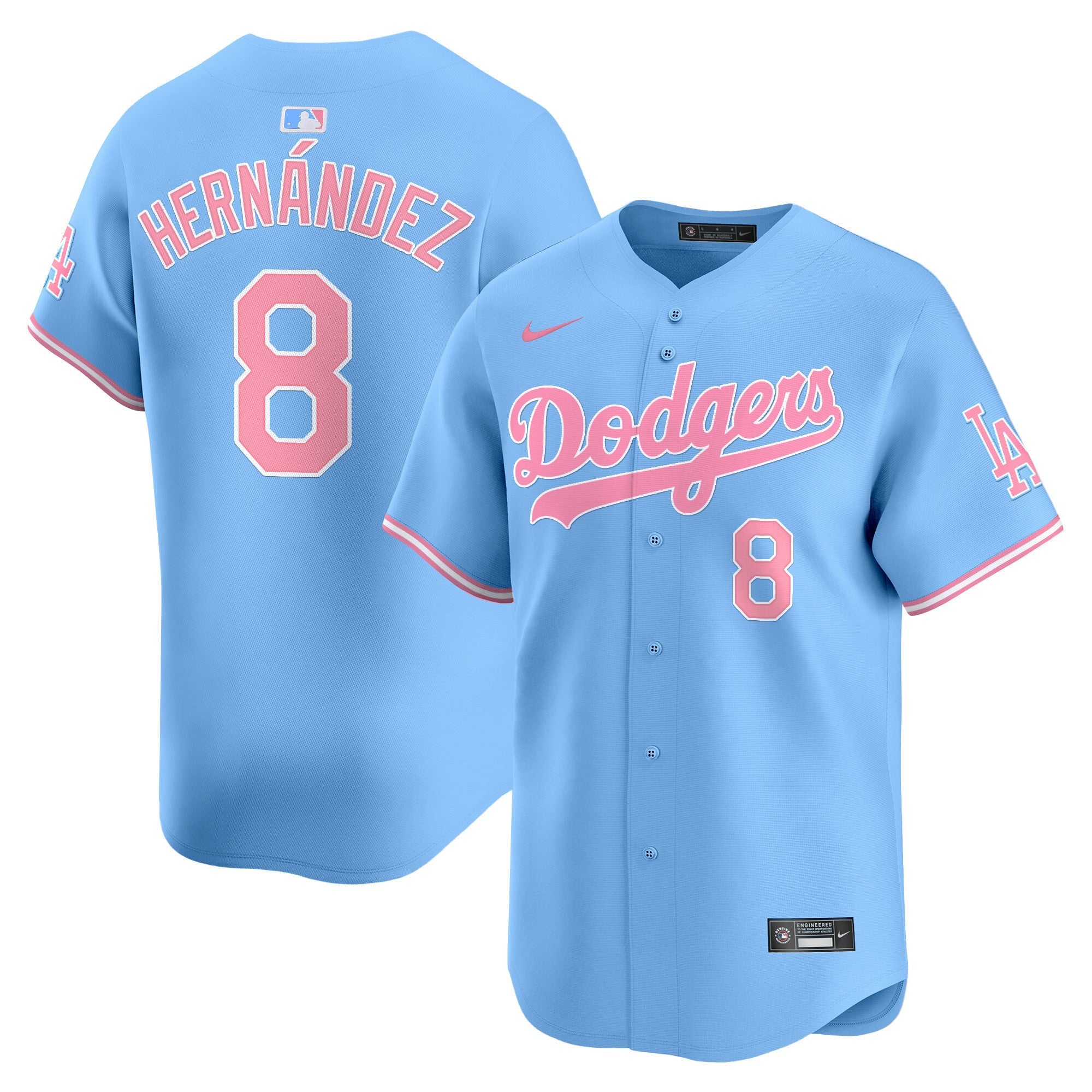 Unisex Bubblegum Pink Vapor Premier Limited Jersey