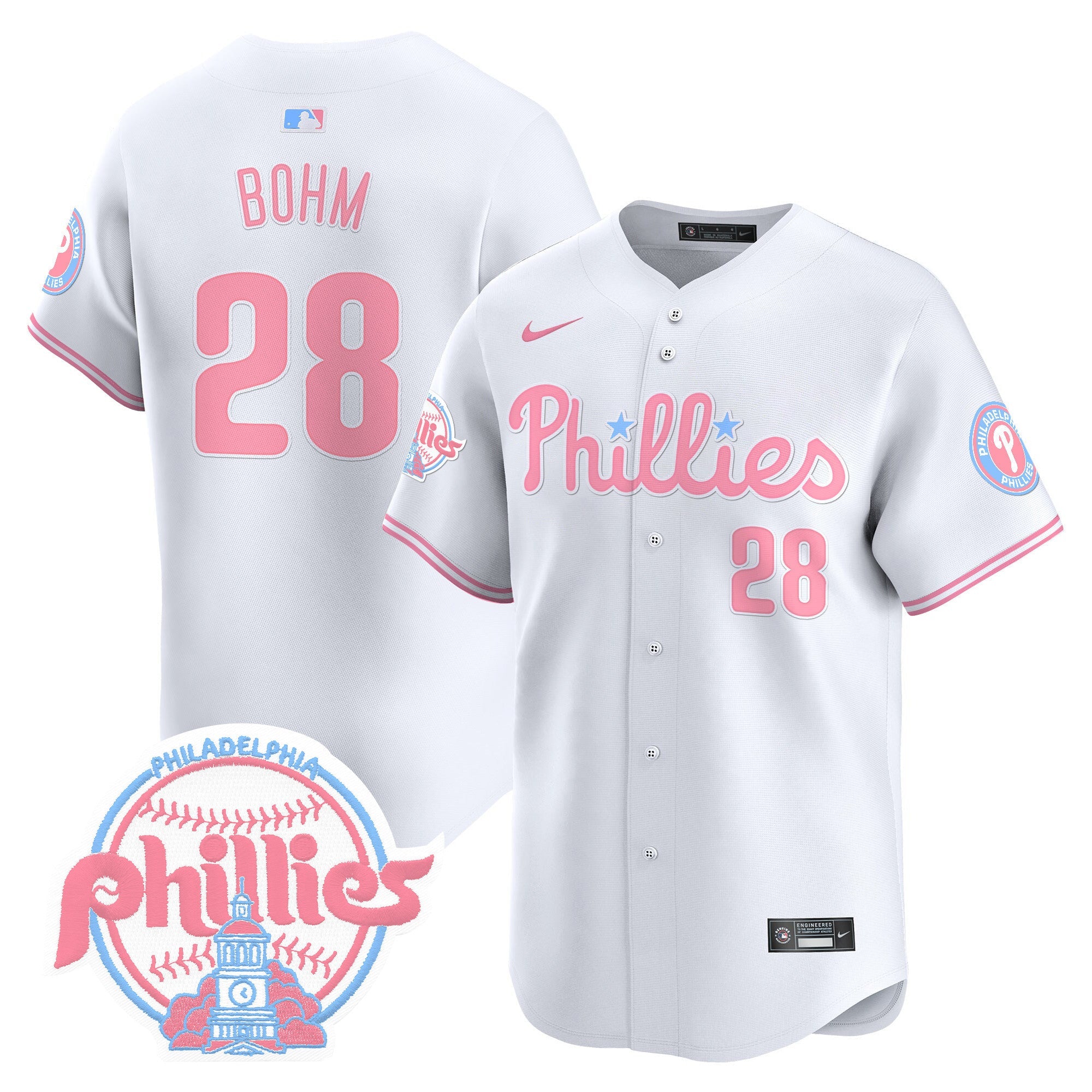 Unisex Bubblegum Pink Vapor Premier Limited Jersey V2