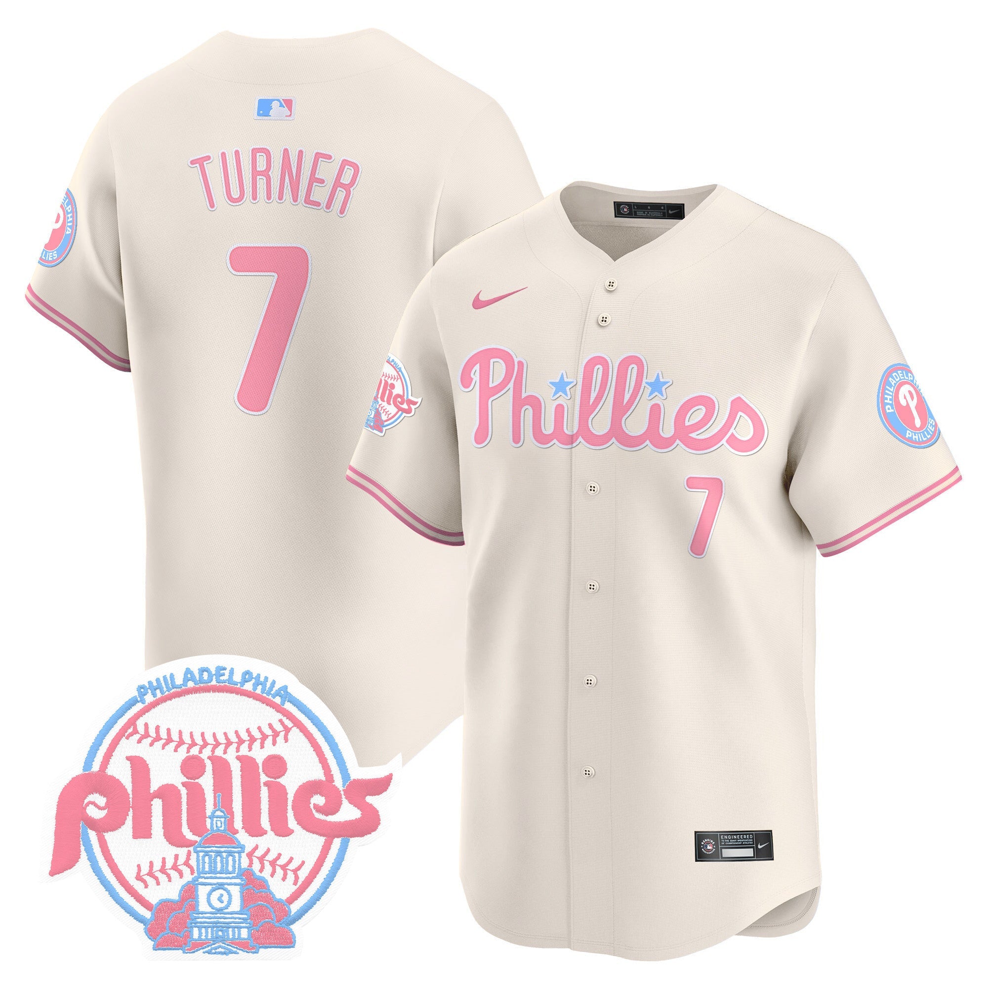 Unisex Bubblegum Pink Vapor Premier Limited Jersey V2